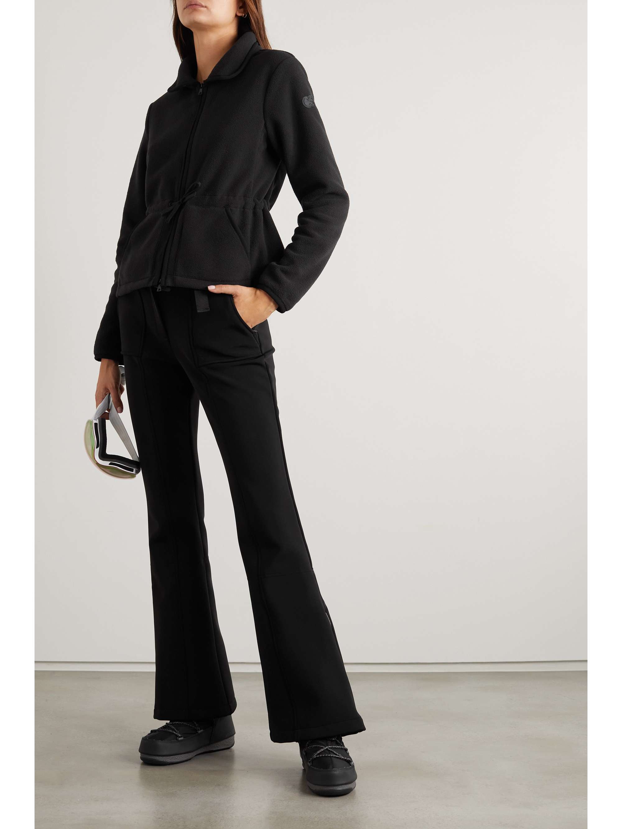 ERIN SNOW + NET SUSTAIN Picabo recycled fleece ski jacket