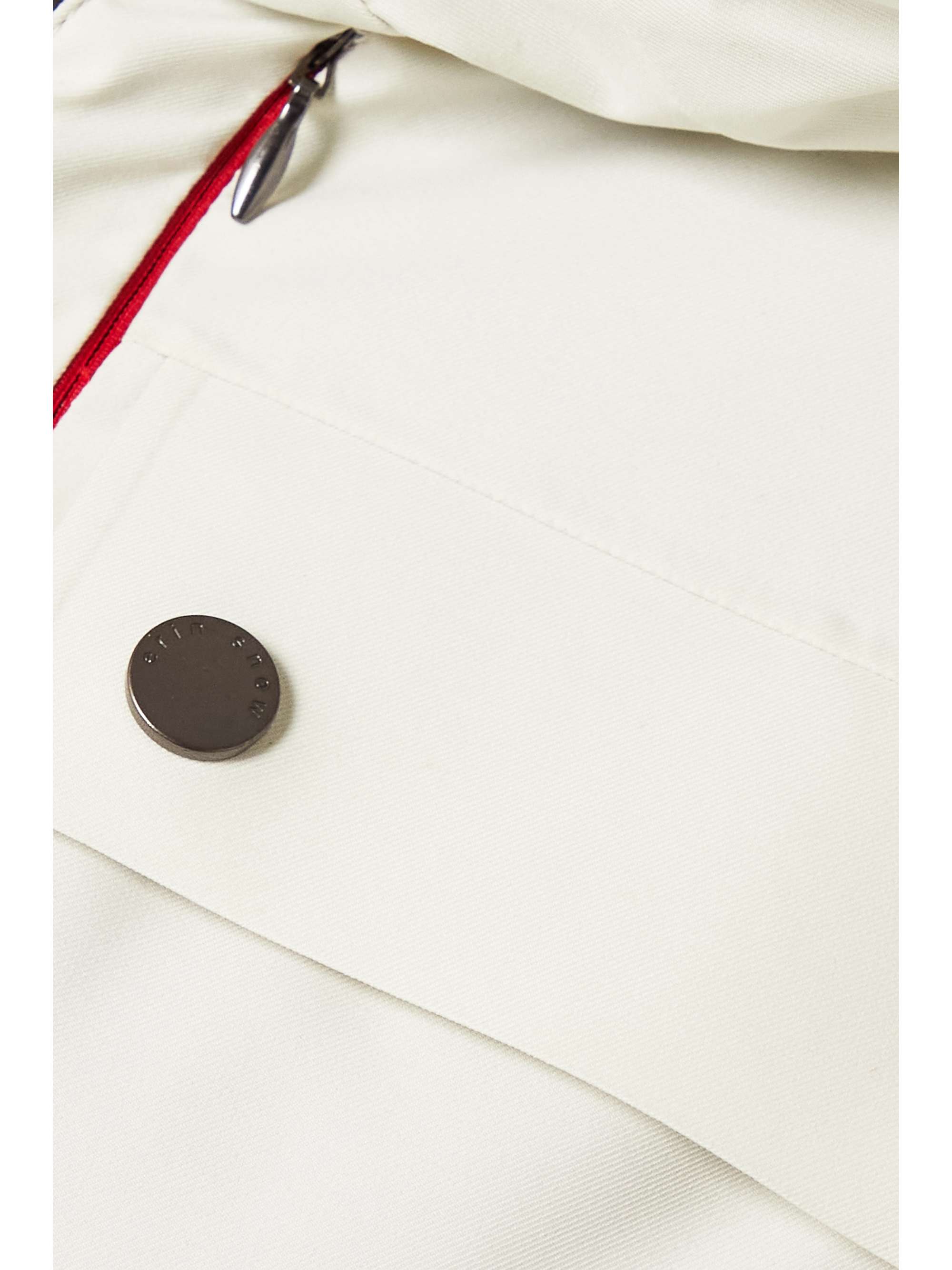 ERIN SNOW + NET SUSTAIN Diana hooded belted recycled ski jacket