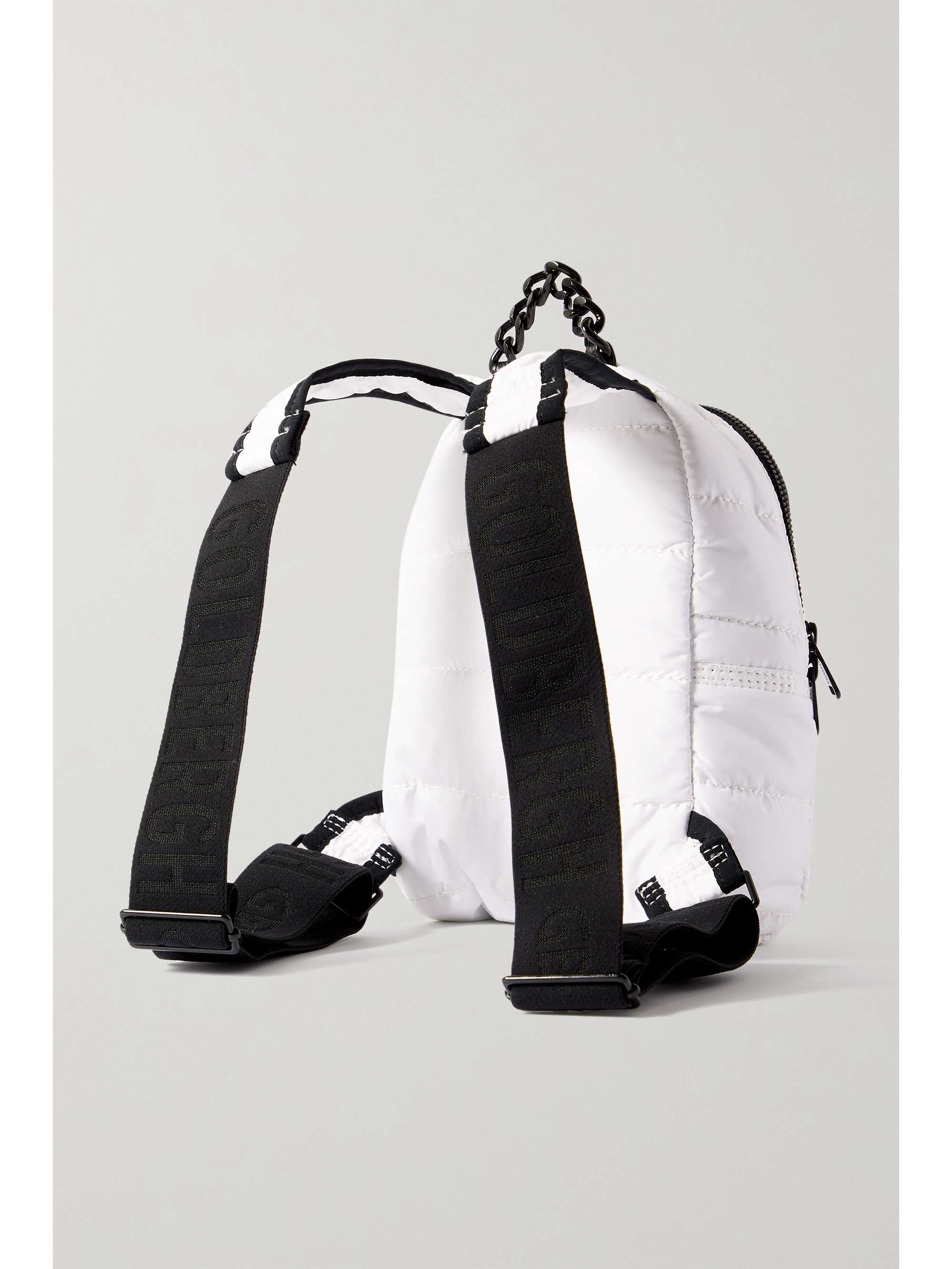 mini quilted backpack