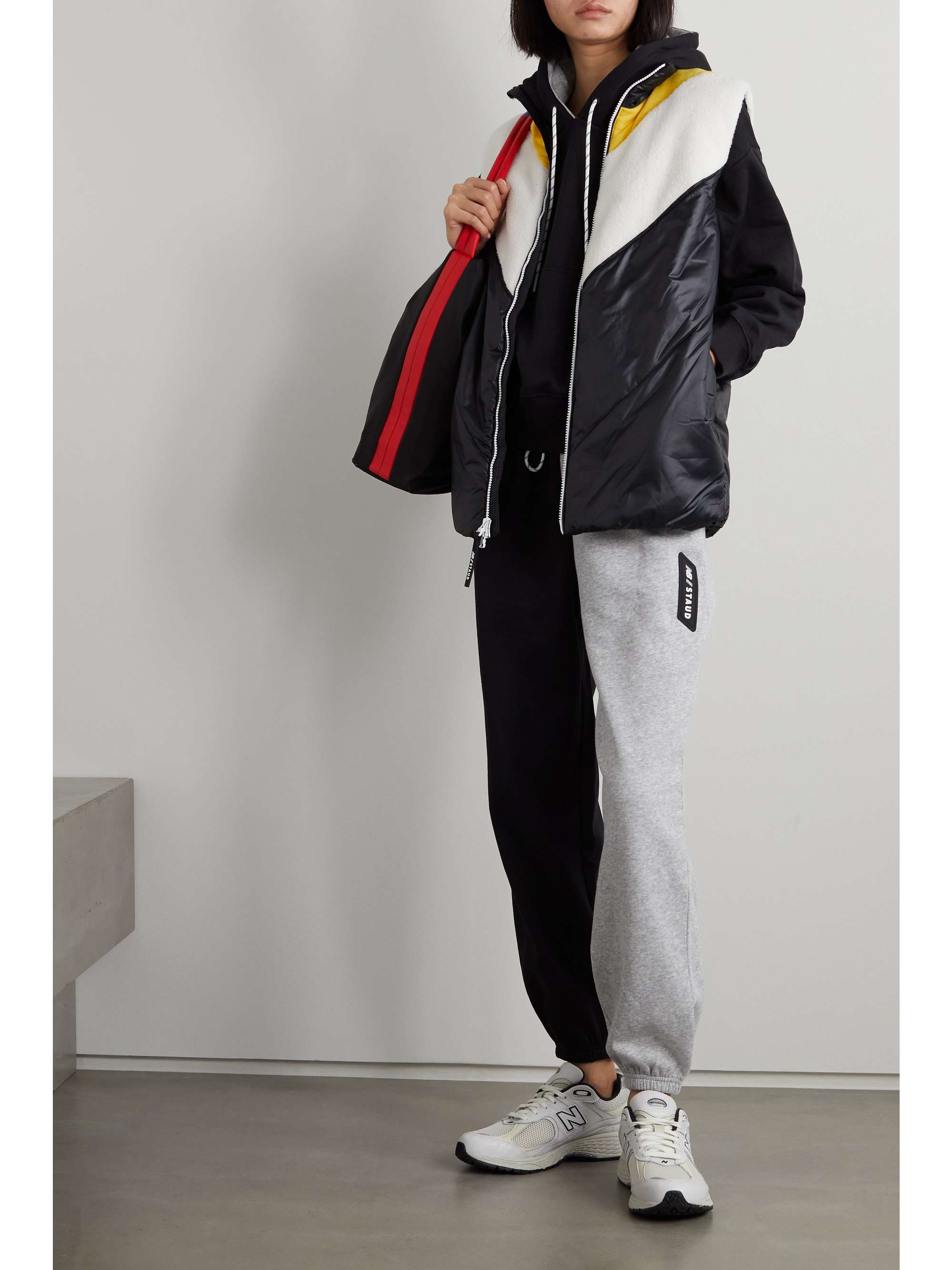 new balance fleece vest