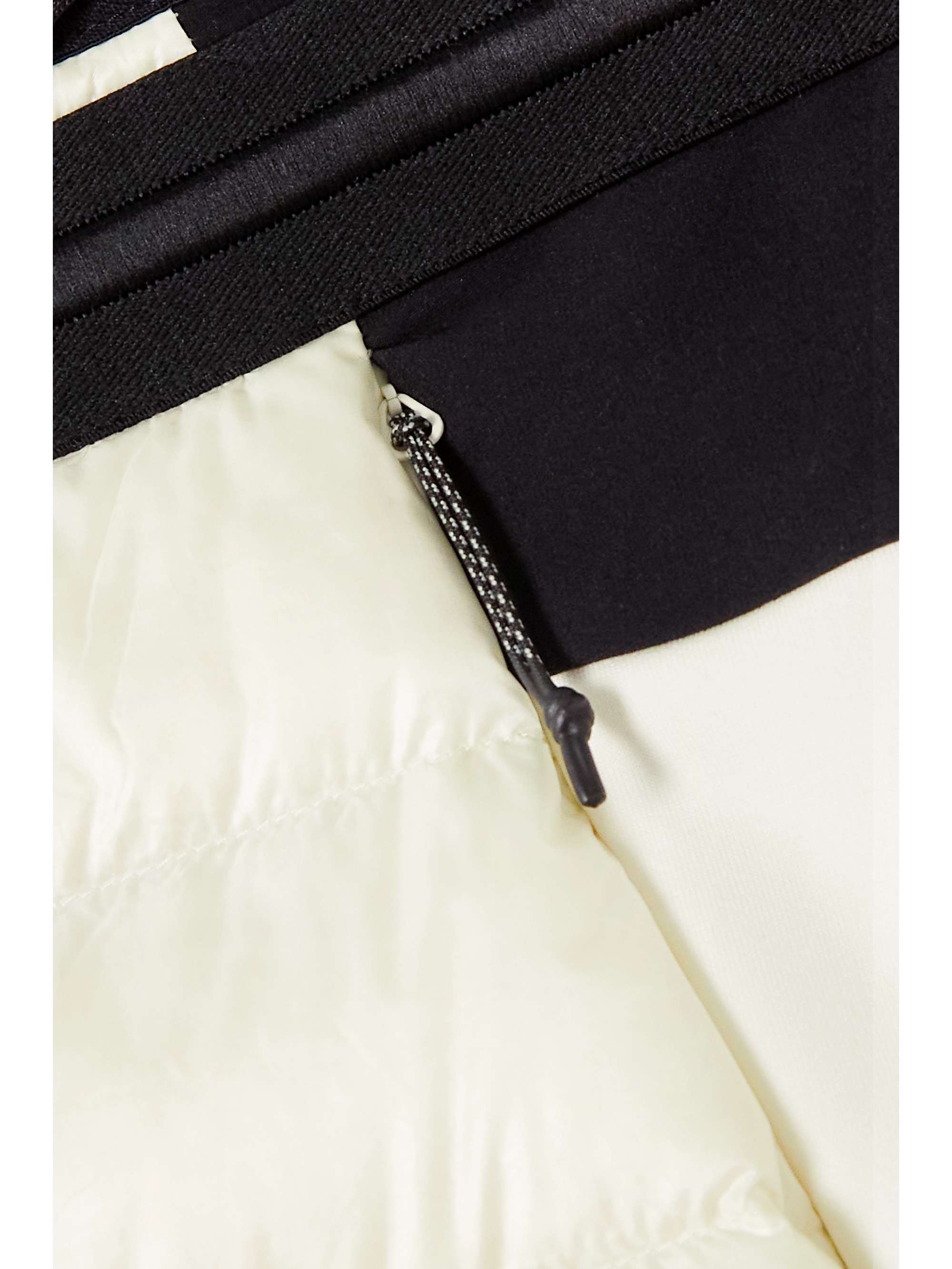 HOLDEN Quilted shell and stretch-jersey down tapered pants
