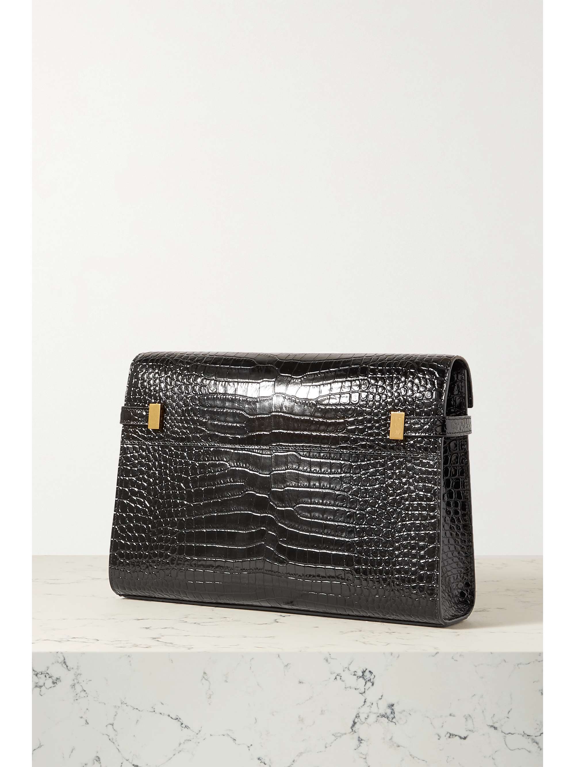SAINT LAURENT Manhattan leather shoulder bag