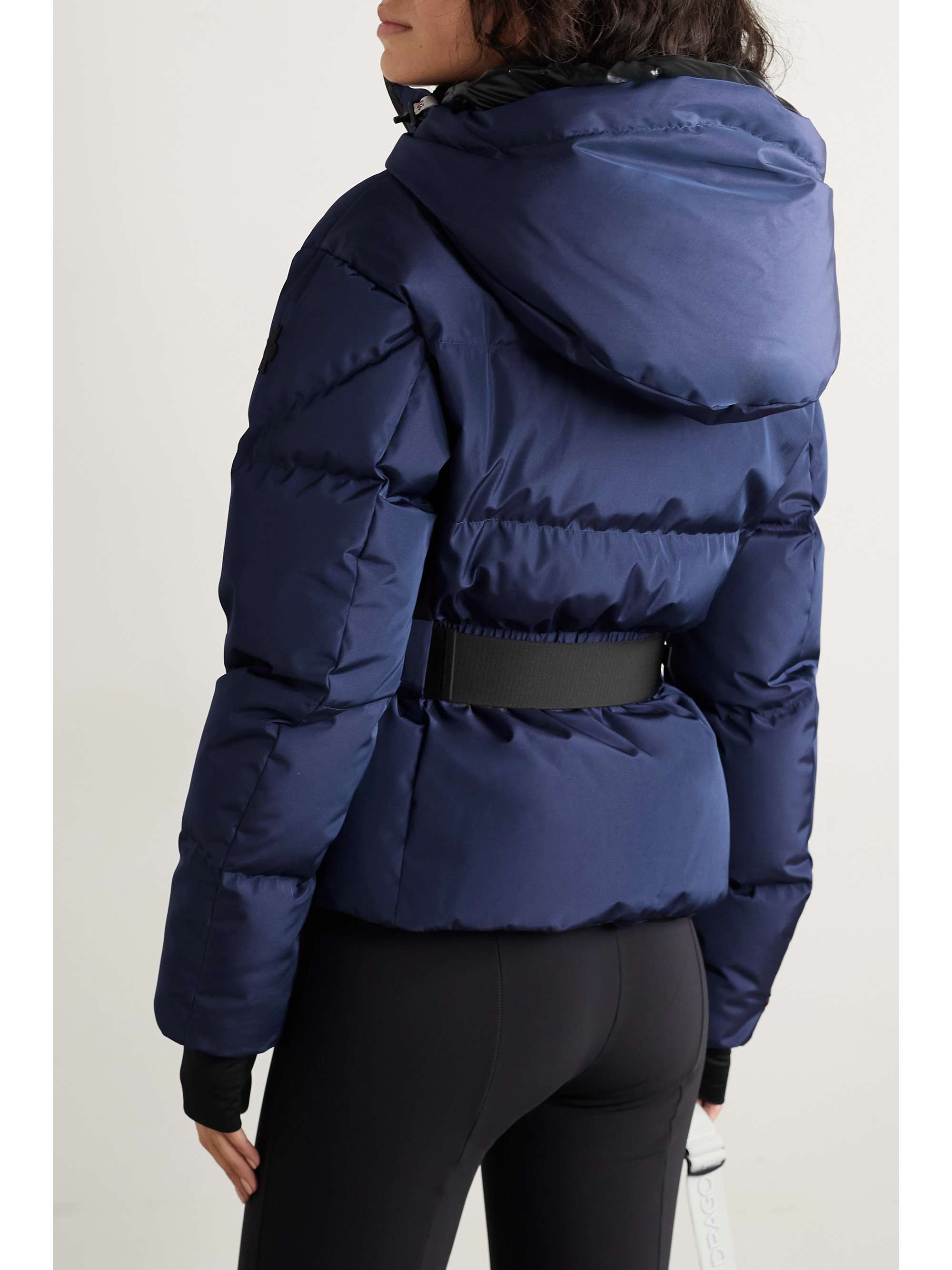 MONCLER GRENOBLE Goncelin hooded quilted shell down jacket