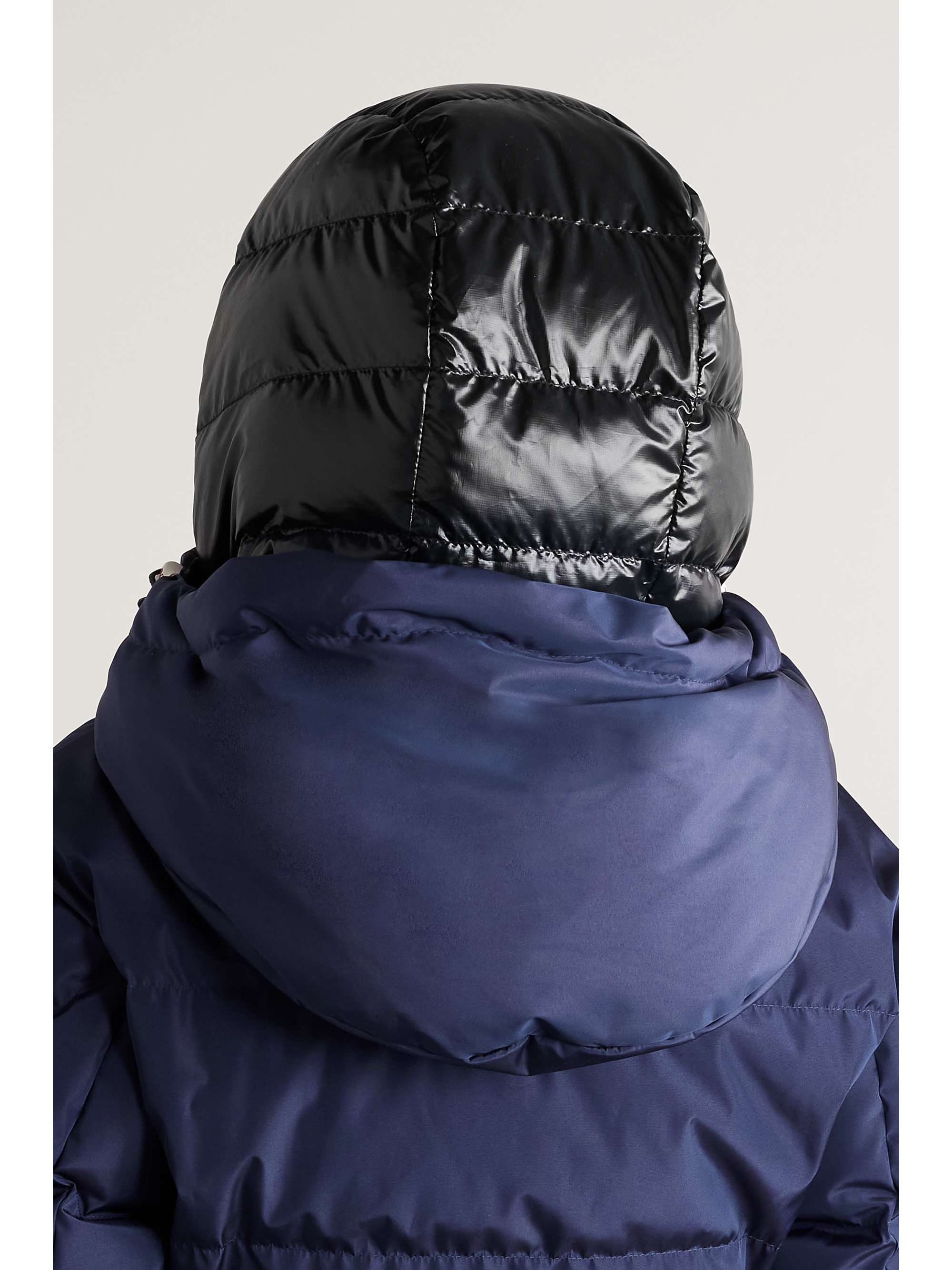 MONCLER GRENOBLE Goncelin hooded quilted shell down jacket