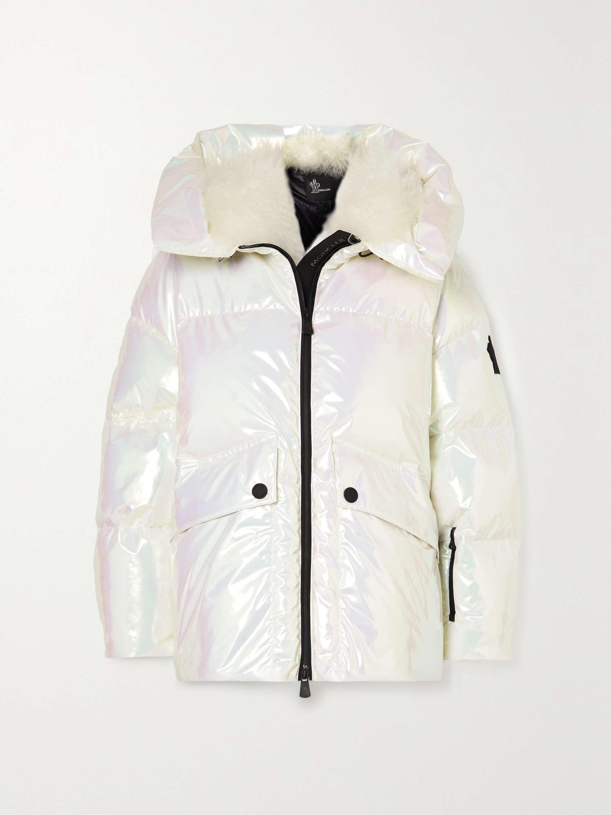 Iridescent Quilted Jacket