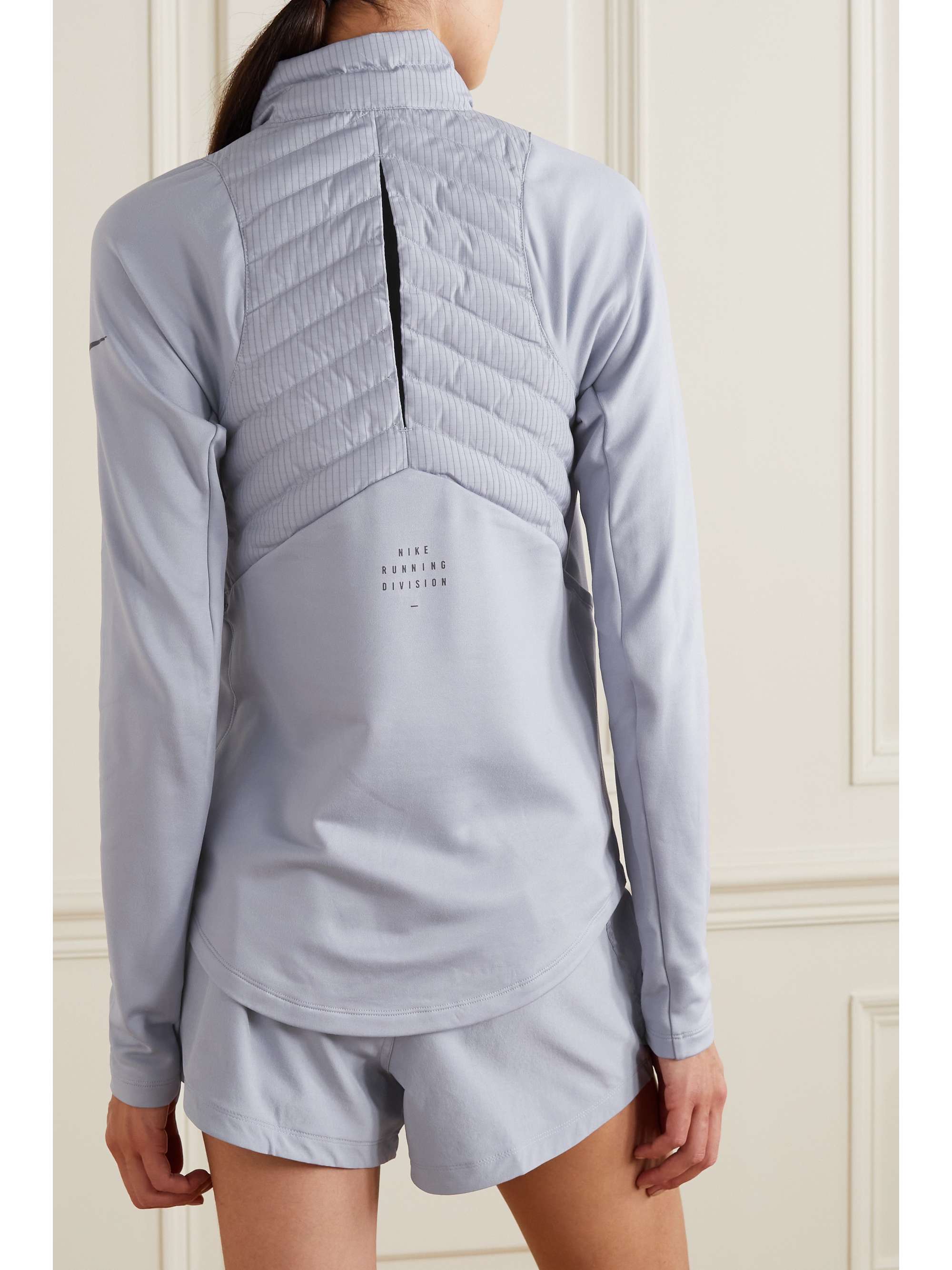 nike running padded jacket