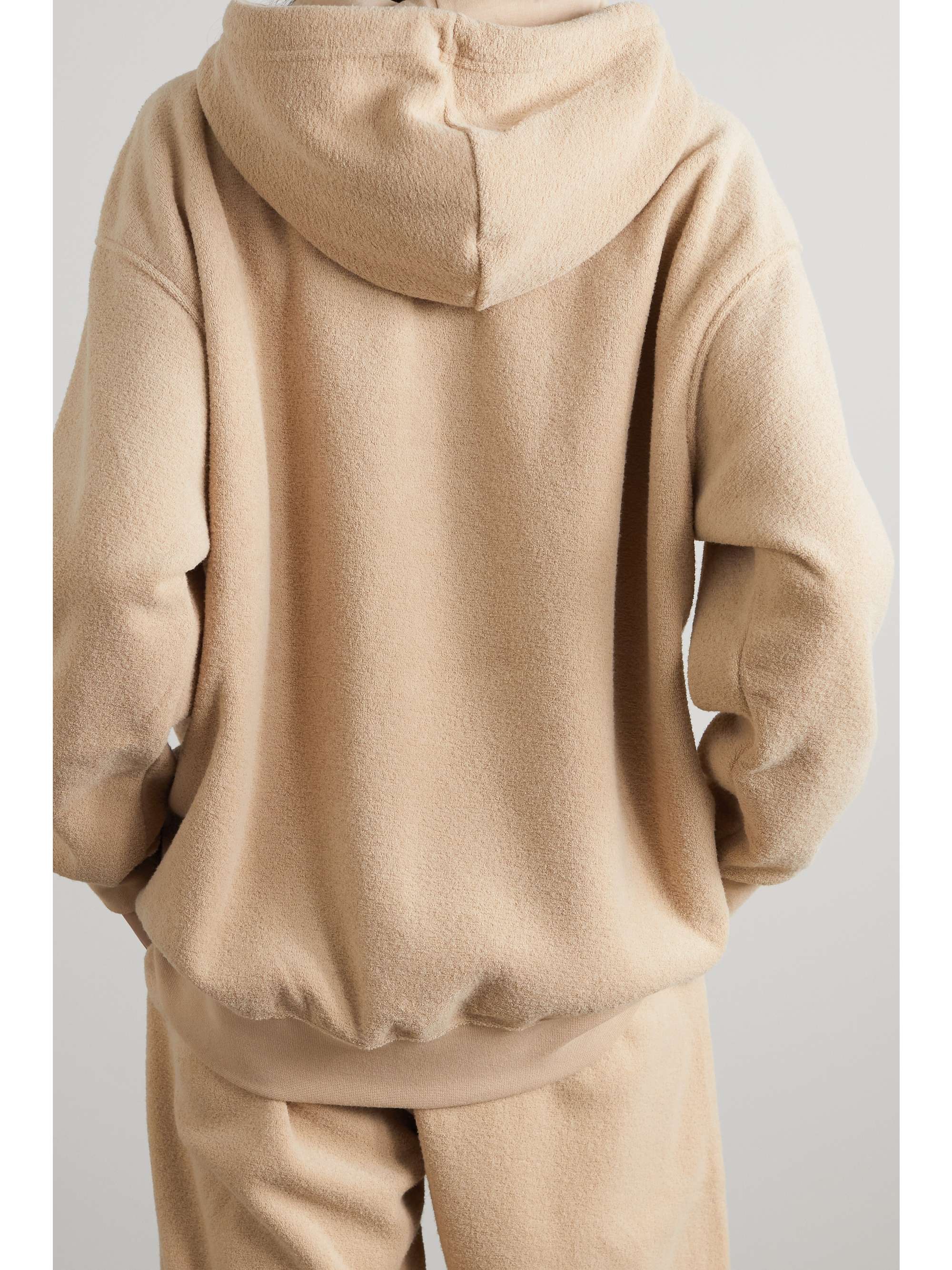 nike teddy fleece hoodie