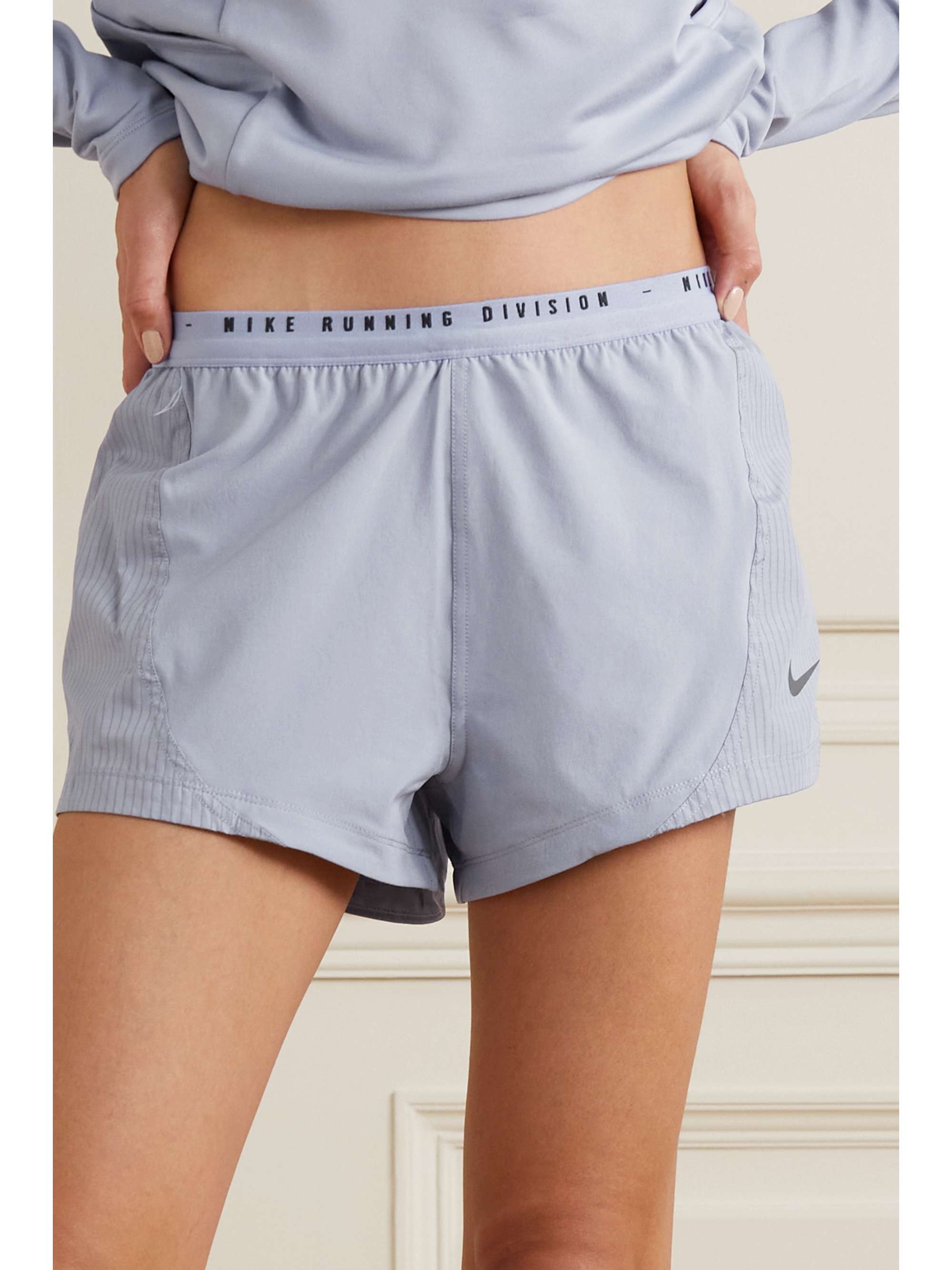 NIKE Run Division Tempo Lux paneled ripstop Dri-FIT shorts