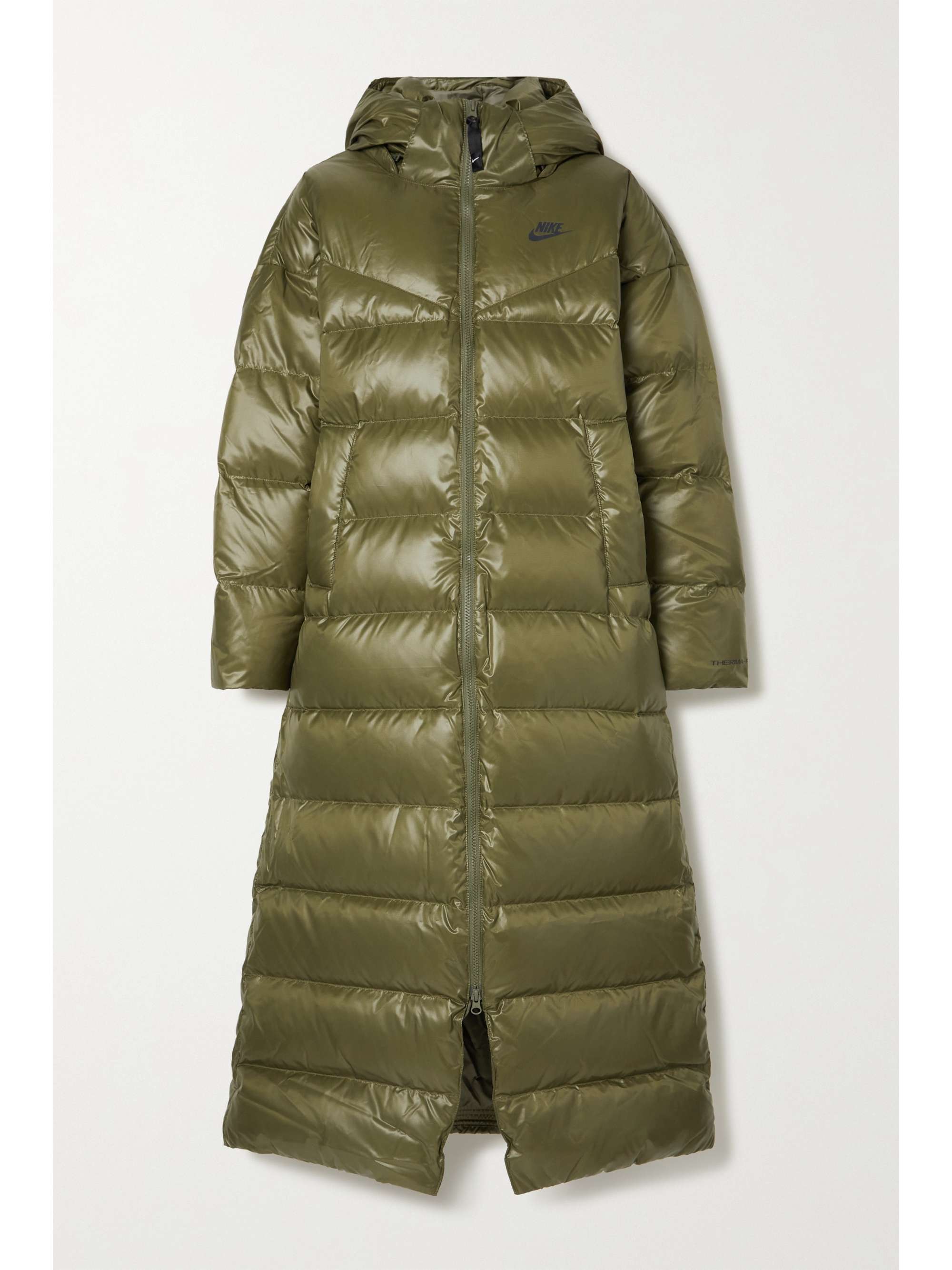 men shiny bubble coat