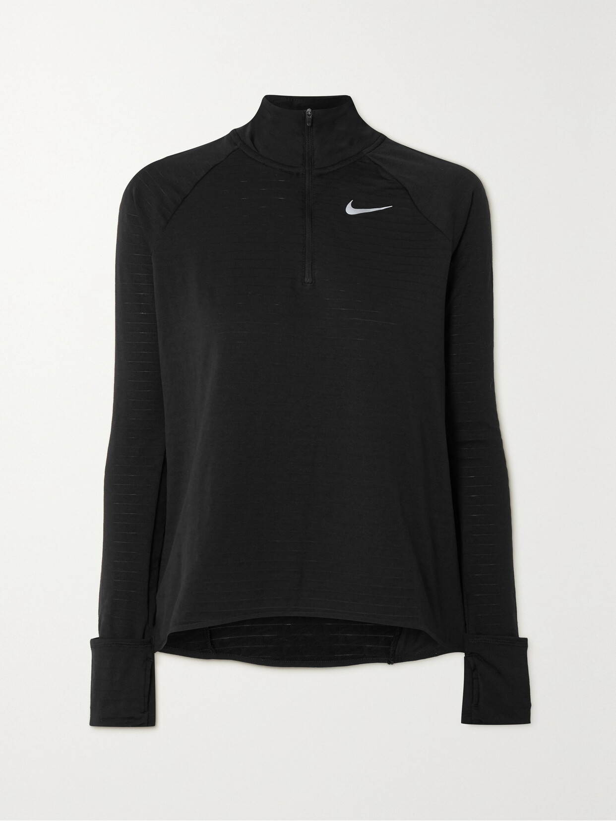 Nike Therma-fit Stretch-jersey Top - Black