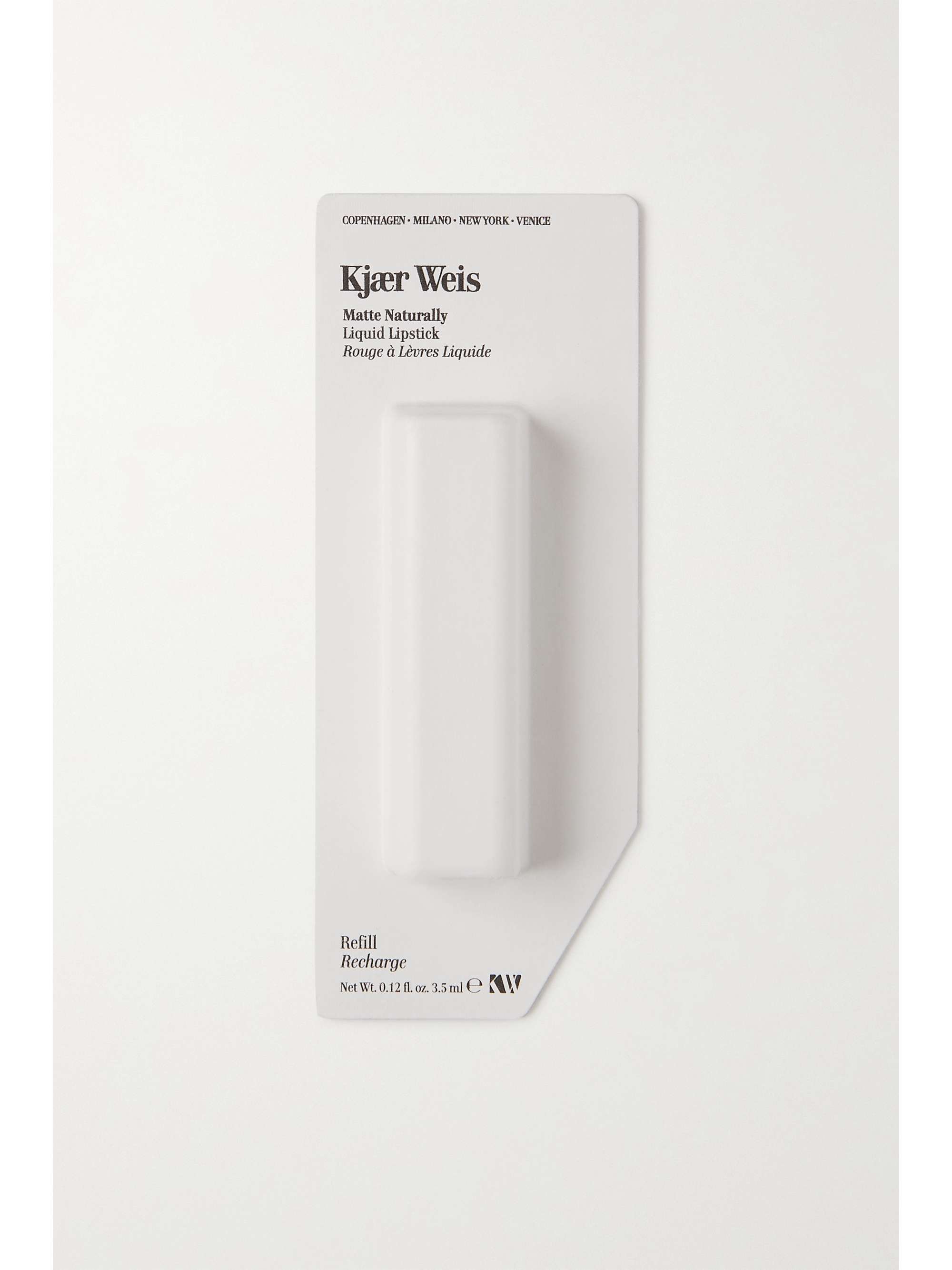 KJAER WEIS Naturally Liquid Matte Lipstick Refill - KW Red