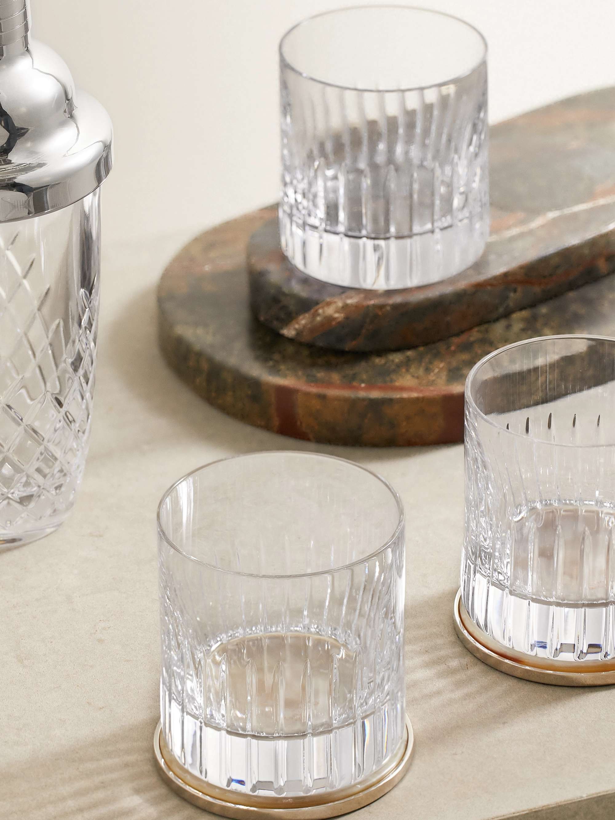 SOHO HOME Roebling Set of Four Rocks Glasses