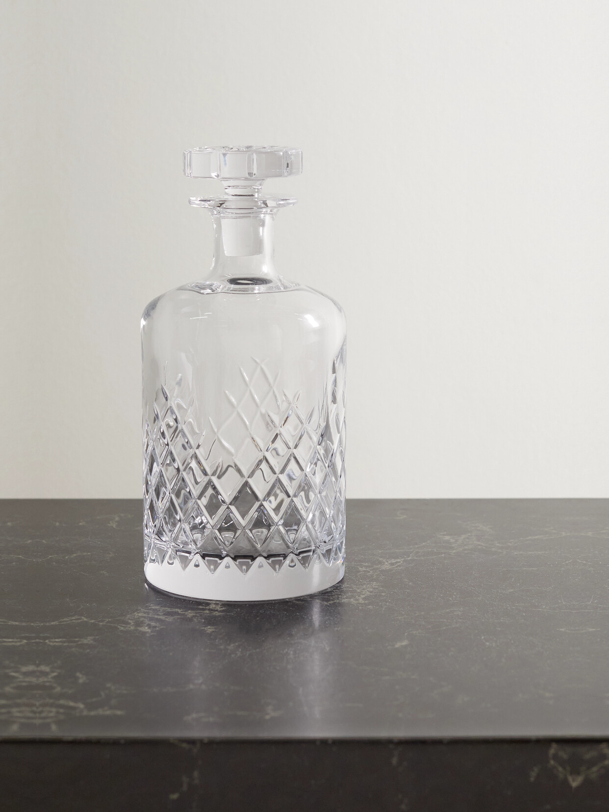 Soho Home Barwell Cut Crystal Decanter In Neutrals