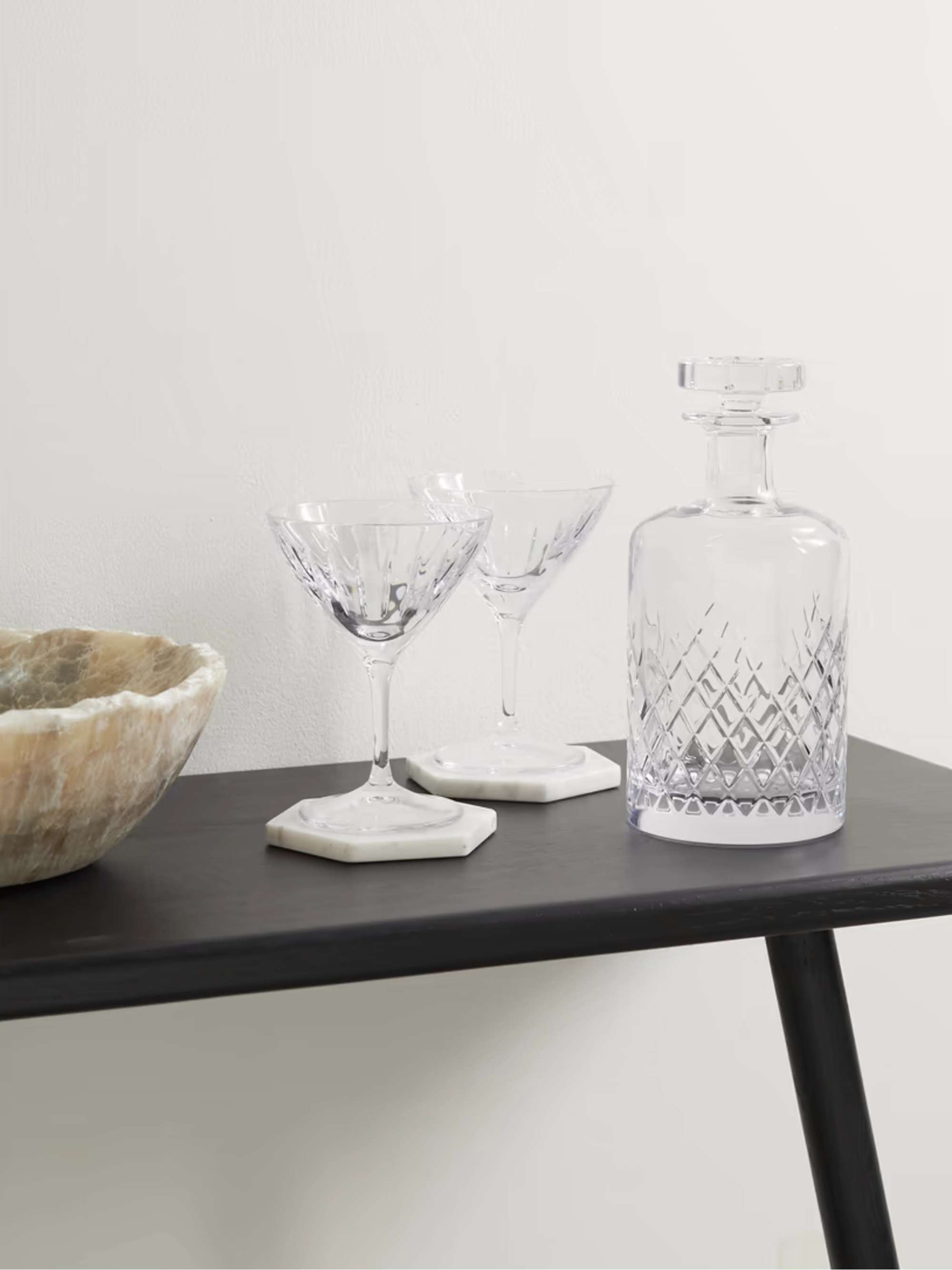 SOHO HOME Barwell Karaffe aus geschliffenem Kristallglas