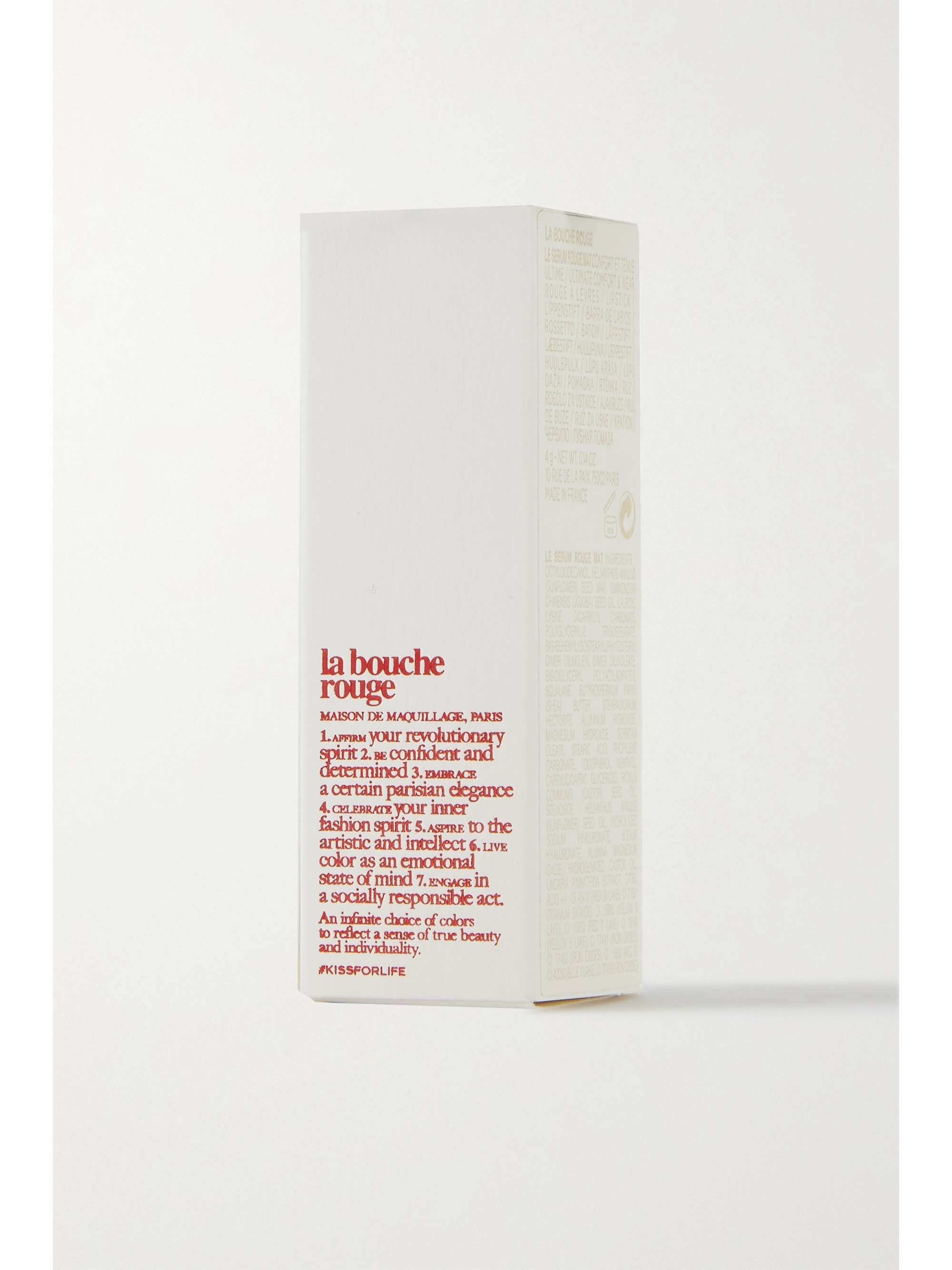 LA BOUCHE ROUGE + NET SUSTAIN Matte Lipstick Refill - Rouge Rosie