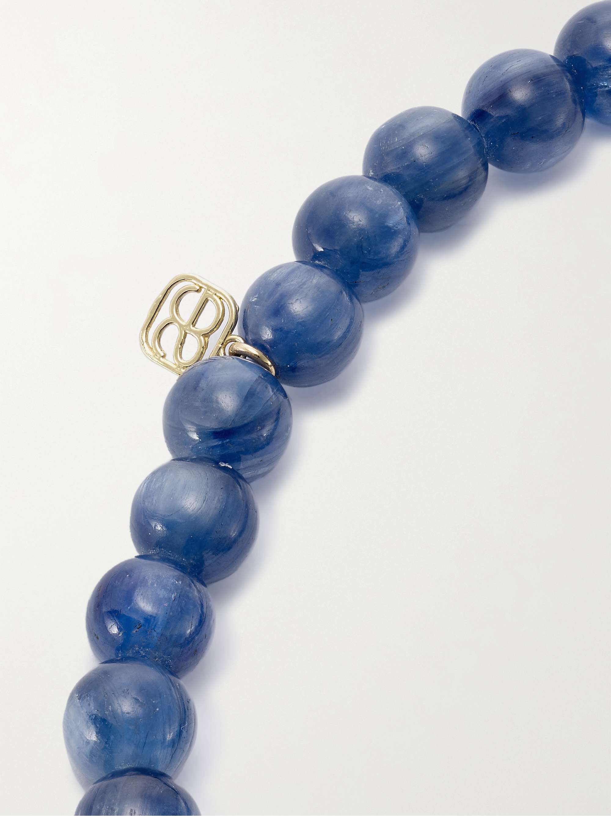 SYDNEY EVAN Spiritual Pure 14-karat gold kyanite bracelet