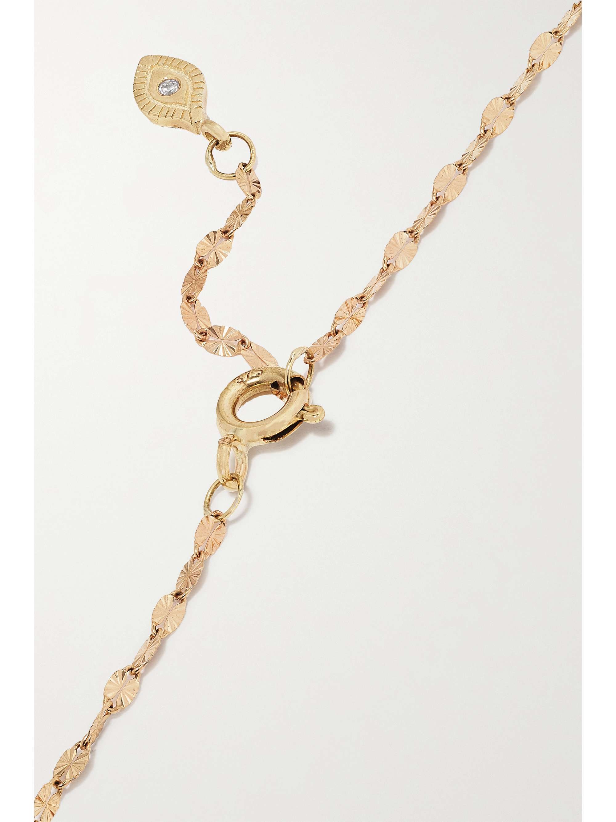 PASCALE MONVOISIN Comporta 9-karat gold diamond bracelet