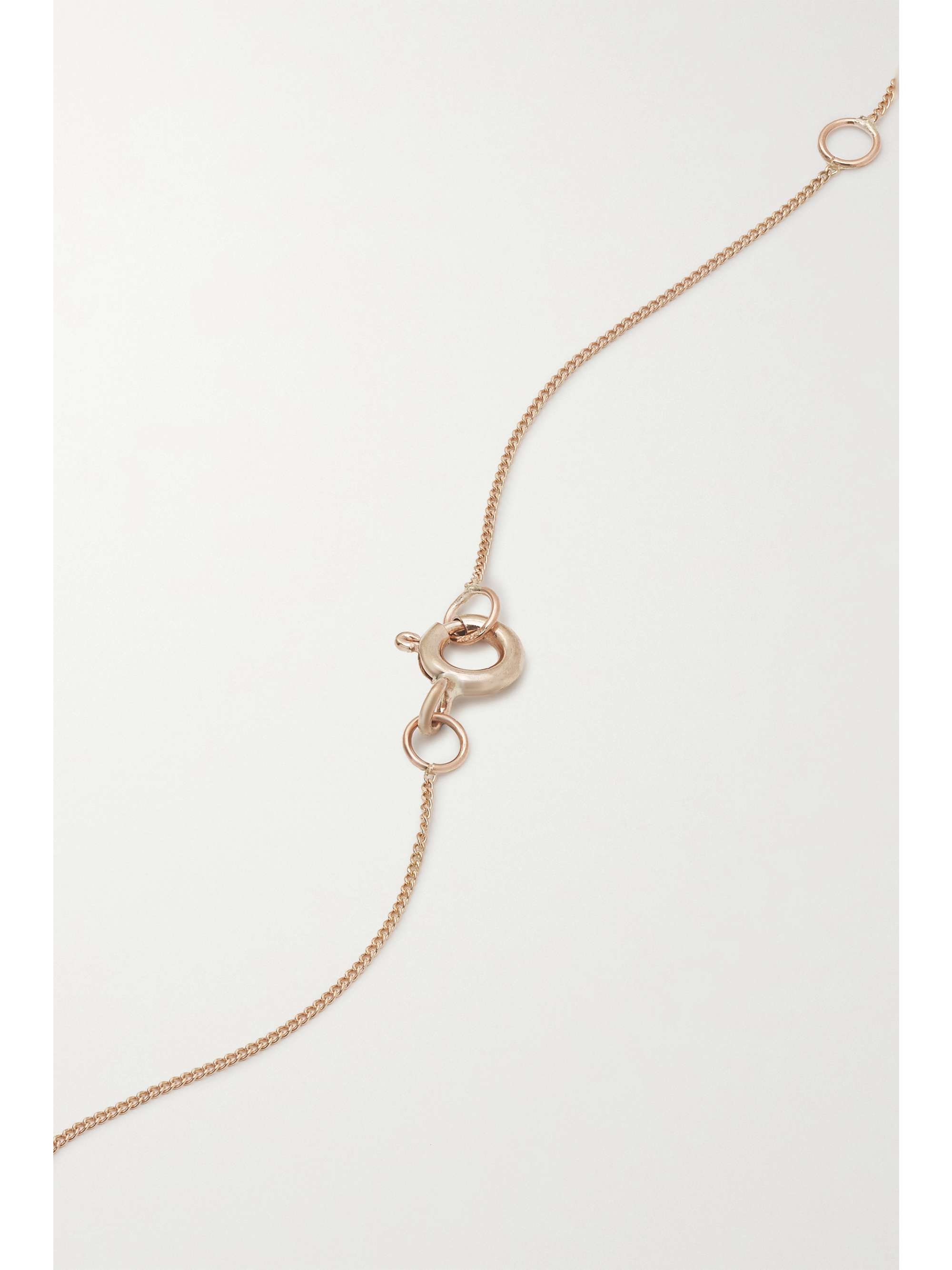PASCALE MONVOISIN 9-karat gold, shell and Nanogem necklace
