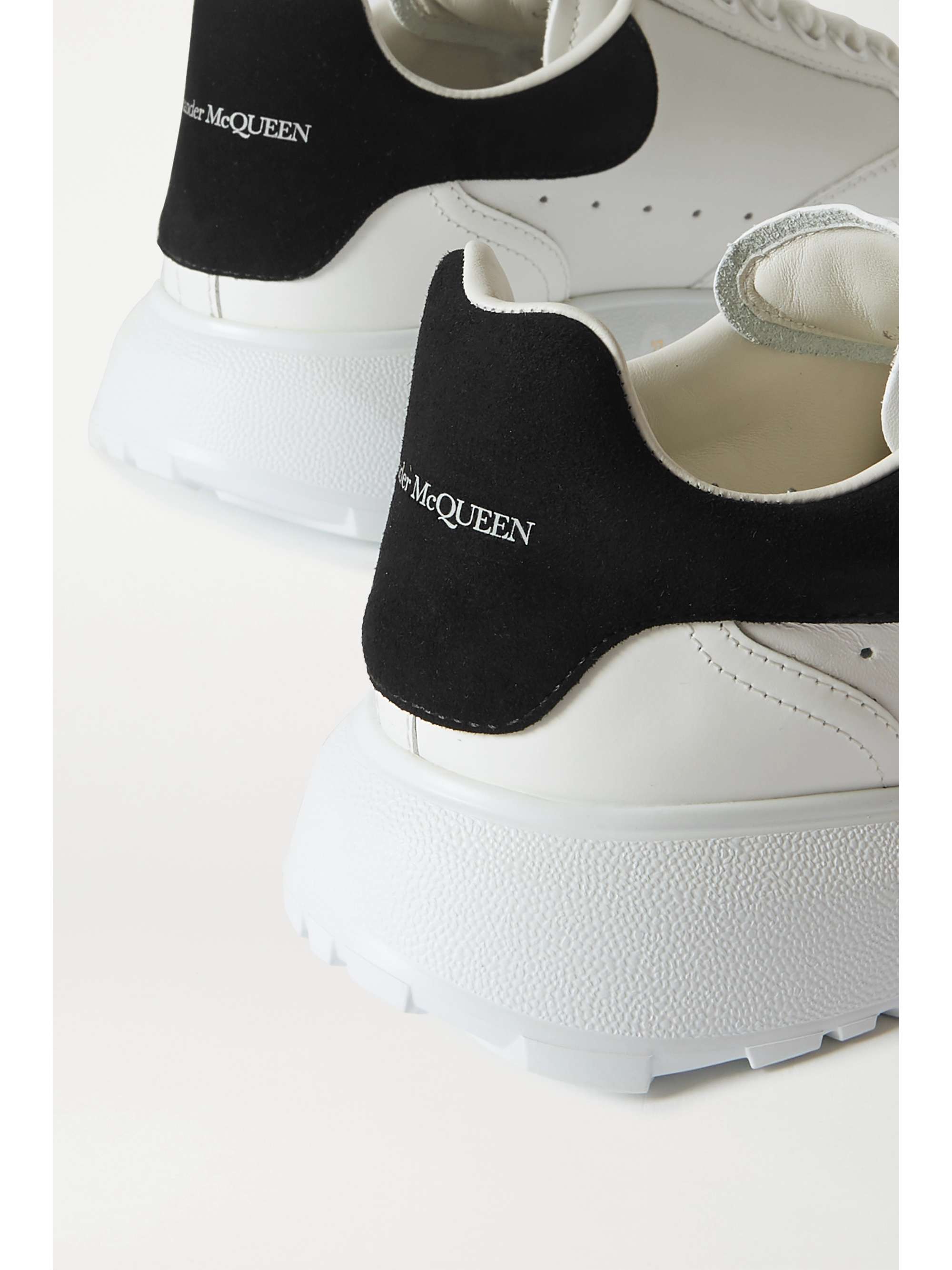 alexander mcqueen suede back