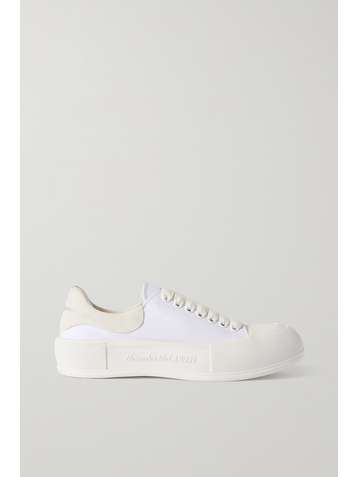 alexander mcqueen beige sneakers