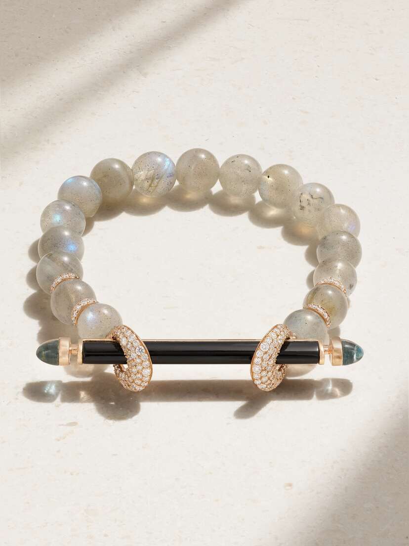 Ananya 18-karat Gold Multi-stone Bracelet