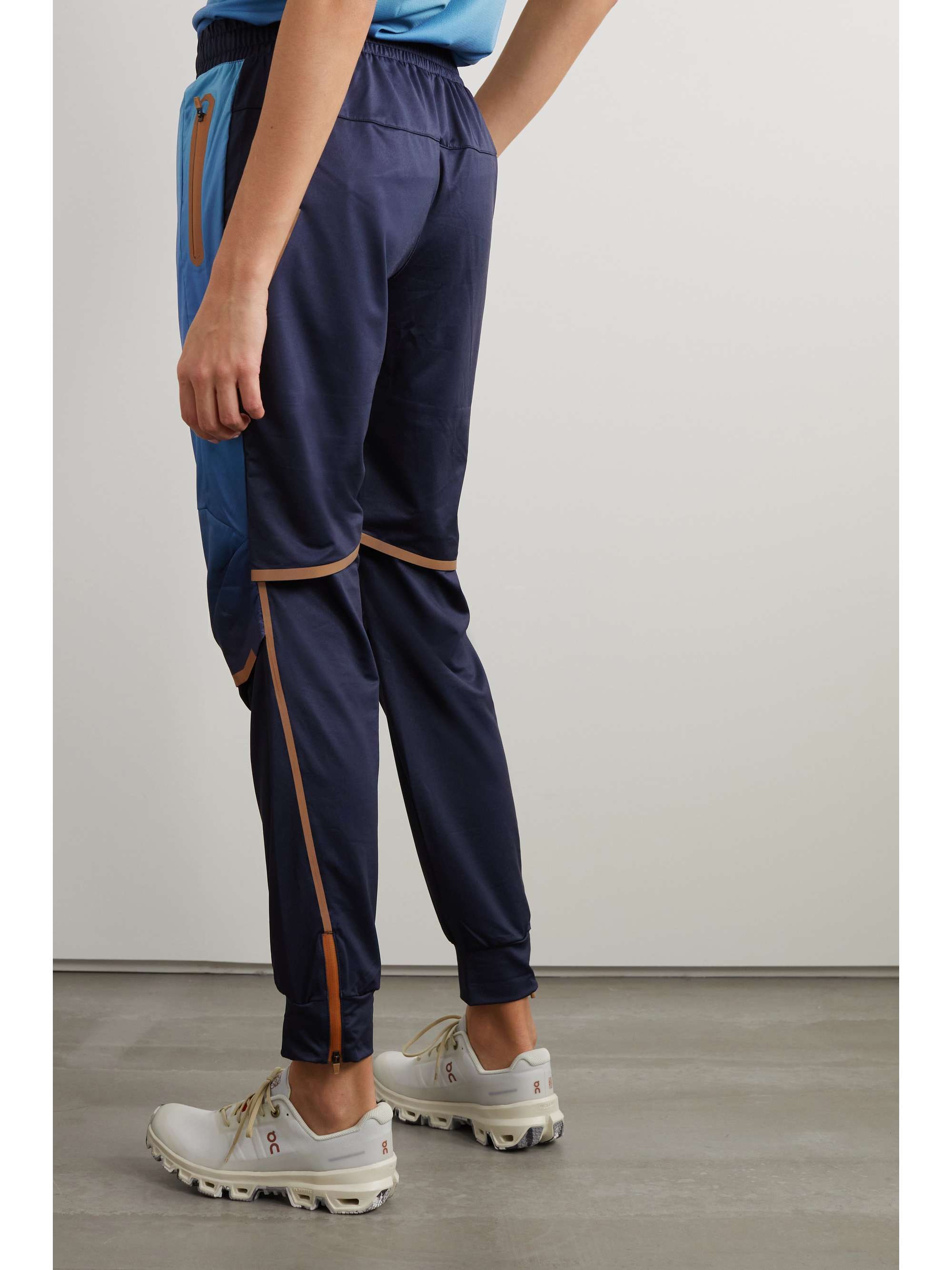 LOEWE x On degradé ripstop and jersey track pants