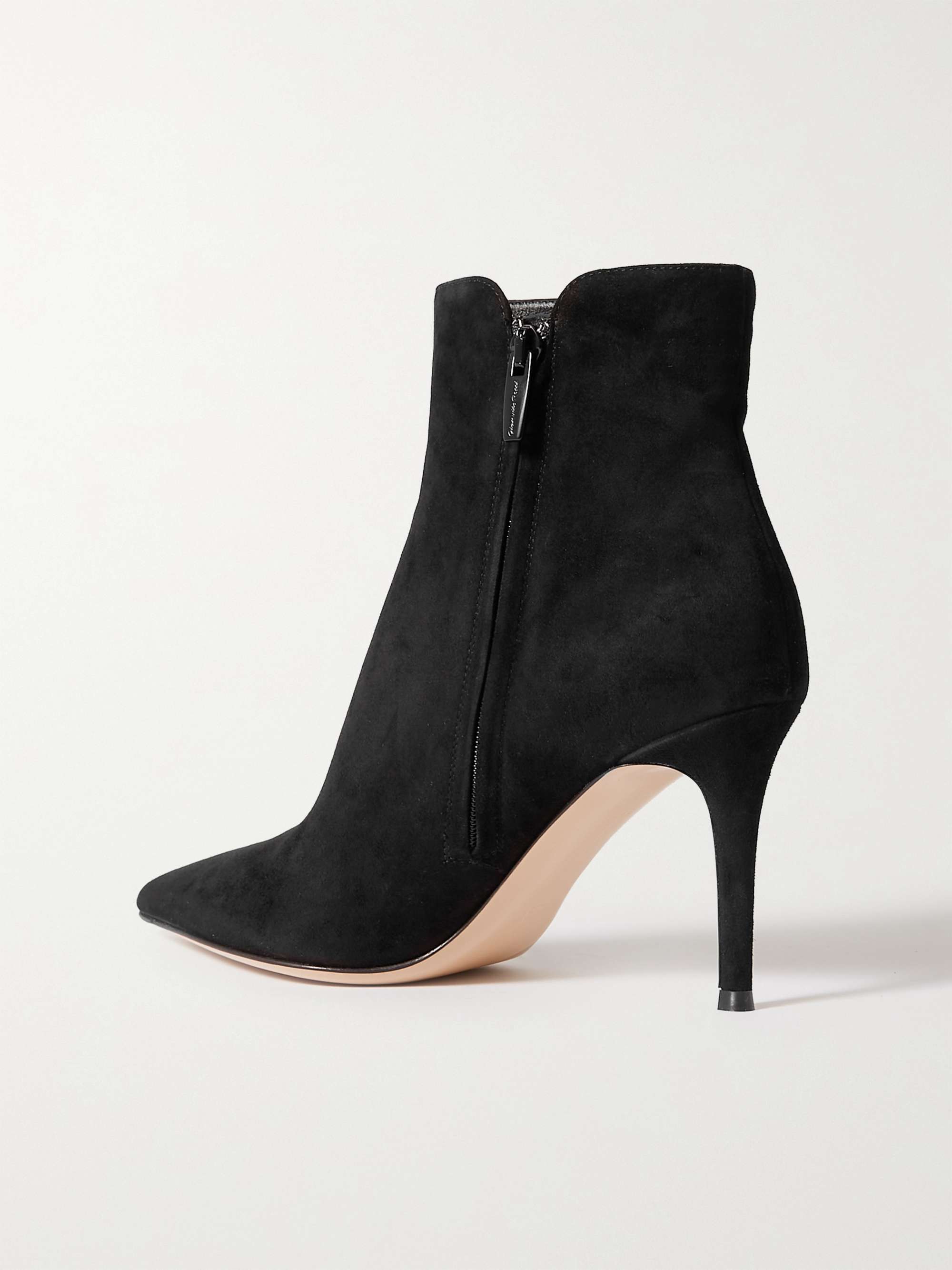 GIANVITO ROSSI Levy 85 suede ankle boots