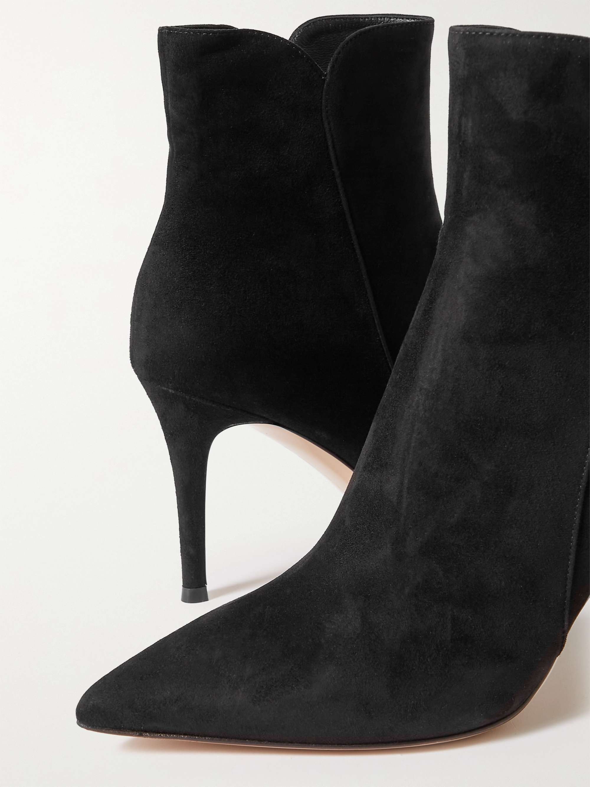 GIANVITO ROSSI Levy 85 suede ankle boots