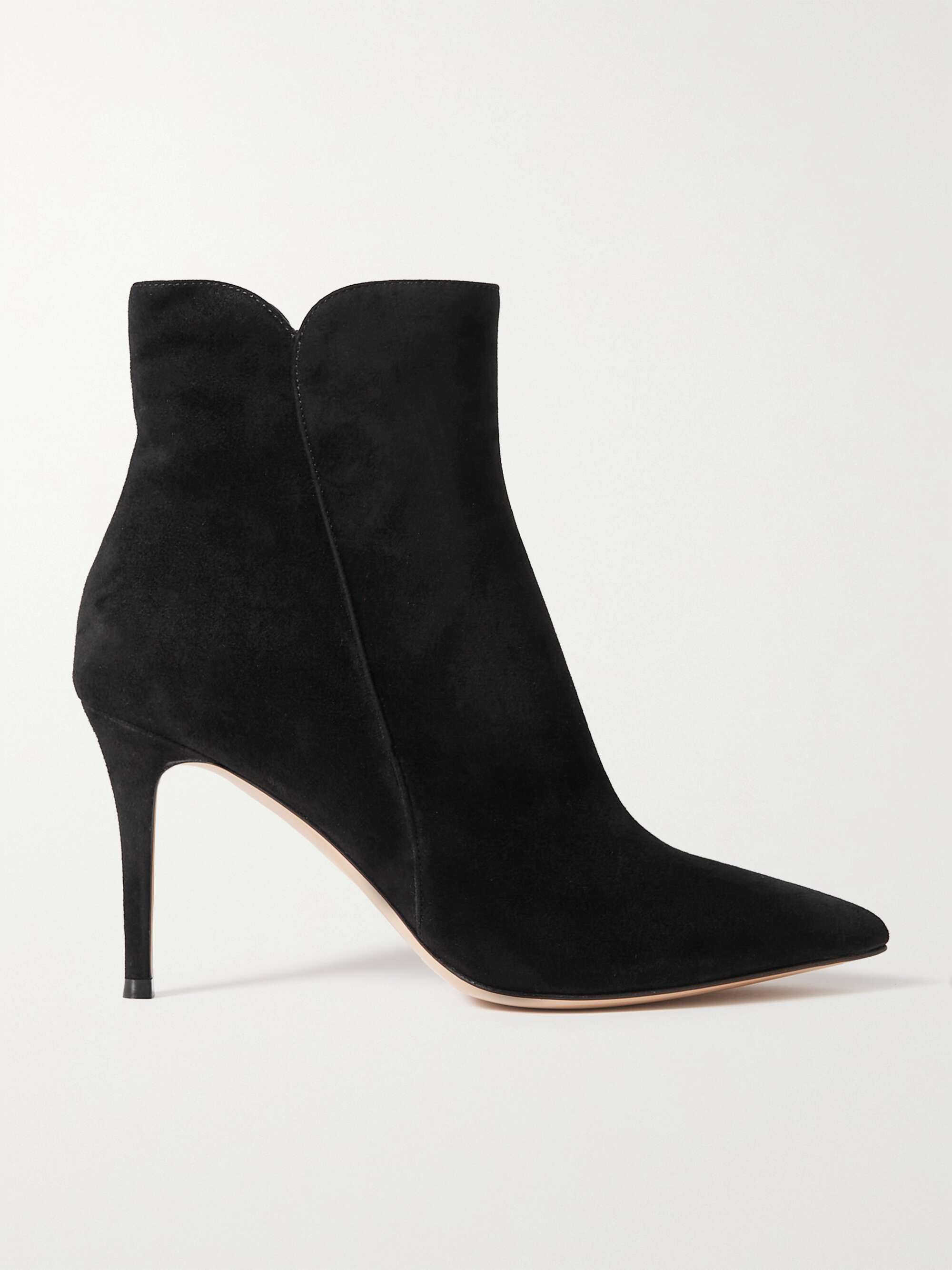 Gianvito rossi levy 85 leather ankle boots deals