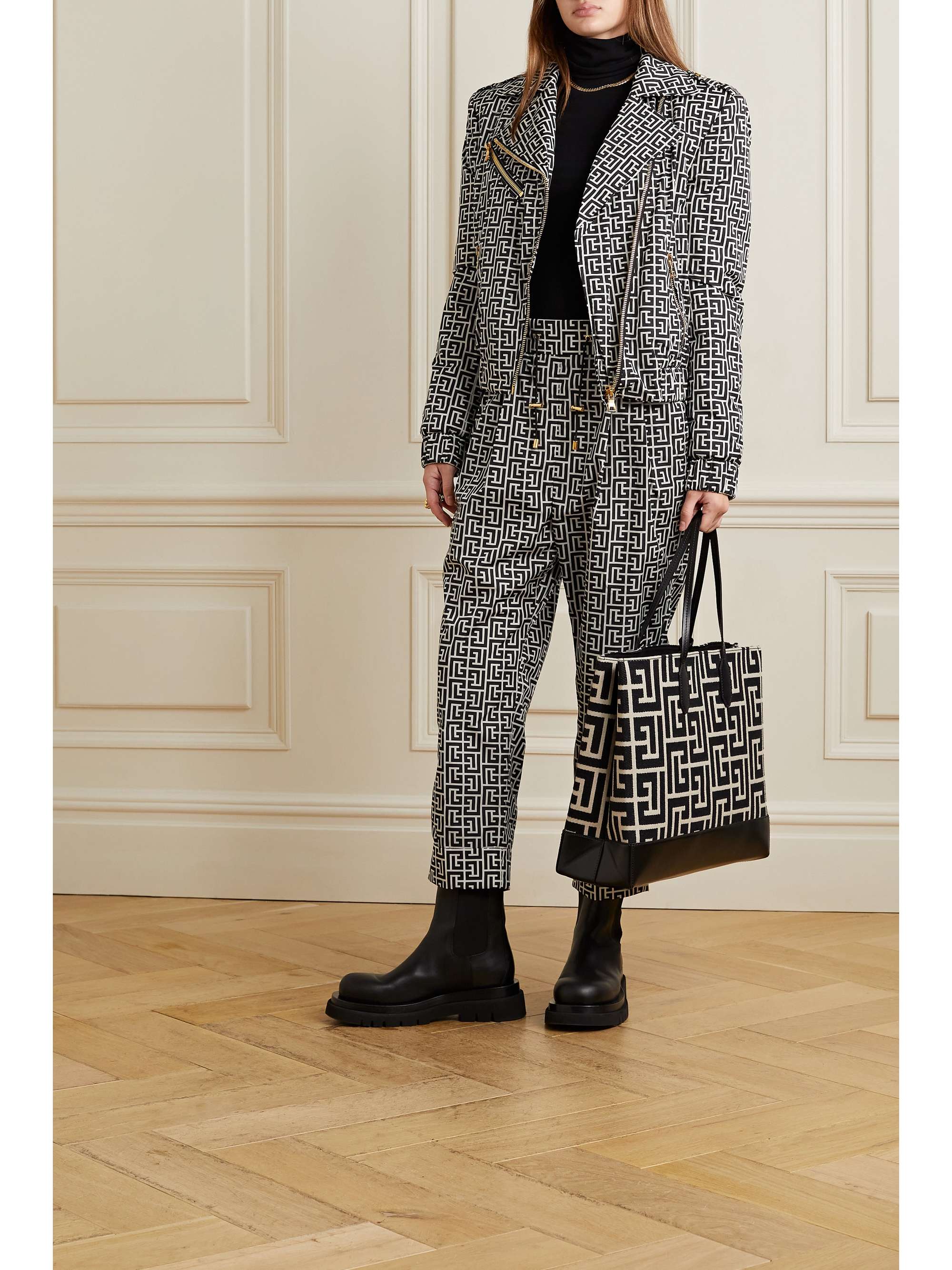 BALMAIN x Rossignol “Ski” 印花软壳面料休闲裤