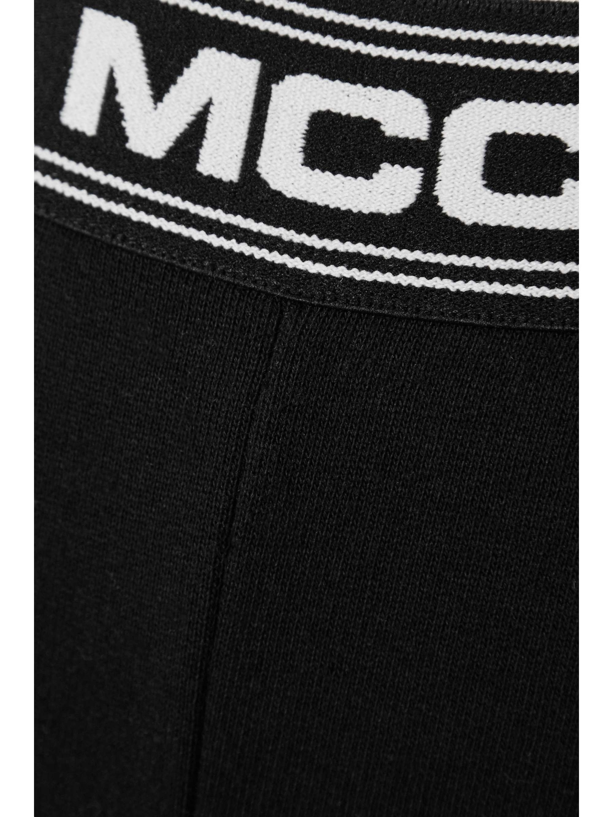 STELLA MCCARTNEY Cotton-jersey wide-leg track pants