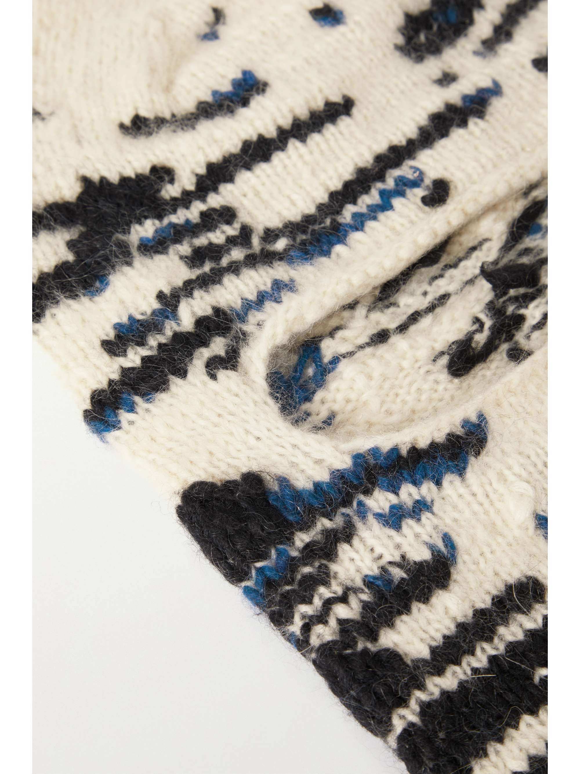 STELLA MCCARTNEY Intarsia wool balaclava
