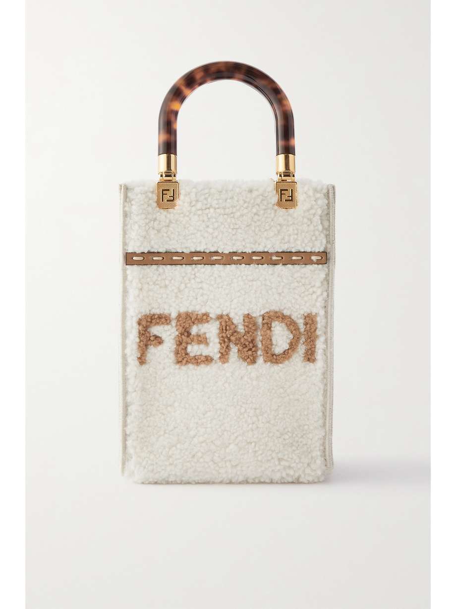 Shearling Mini Tote