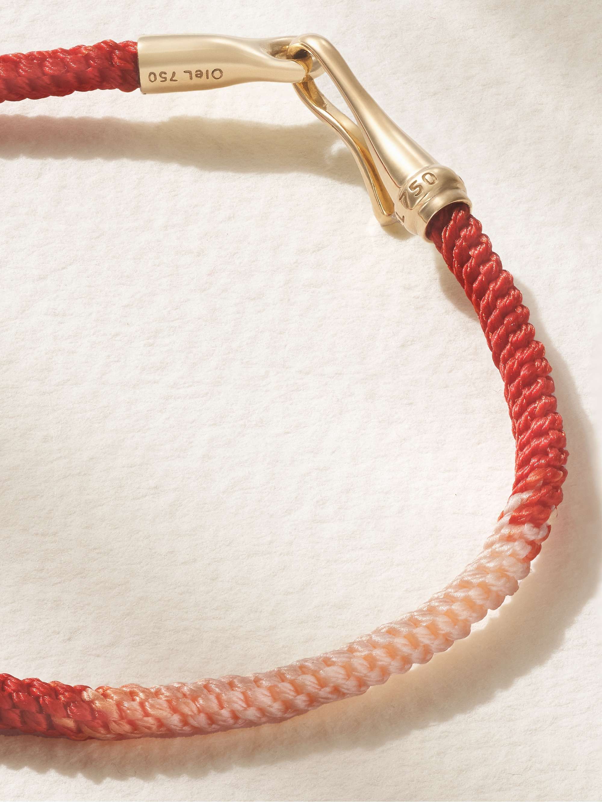 OLE LYNGGAARD COPENHAGEN Bracelet en or 18 carats (750/1000) et corde Life