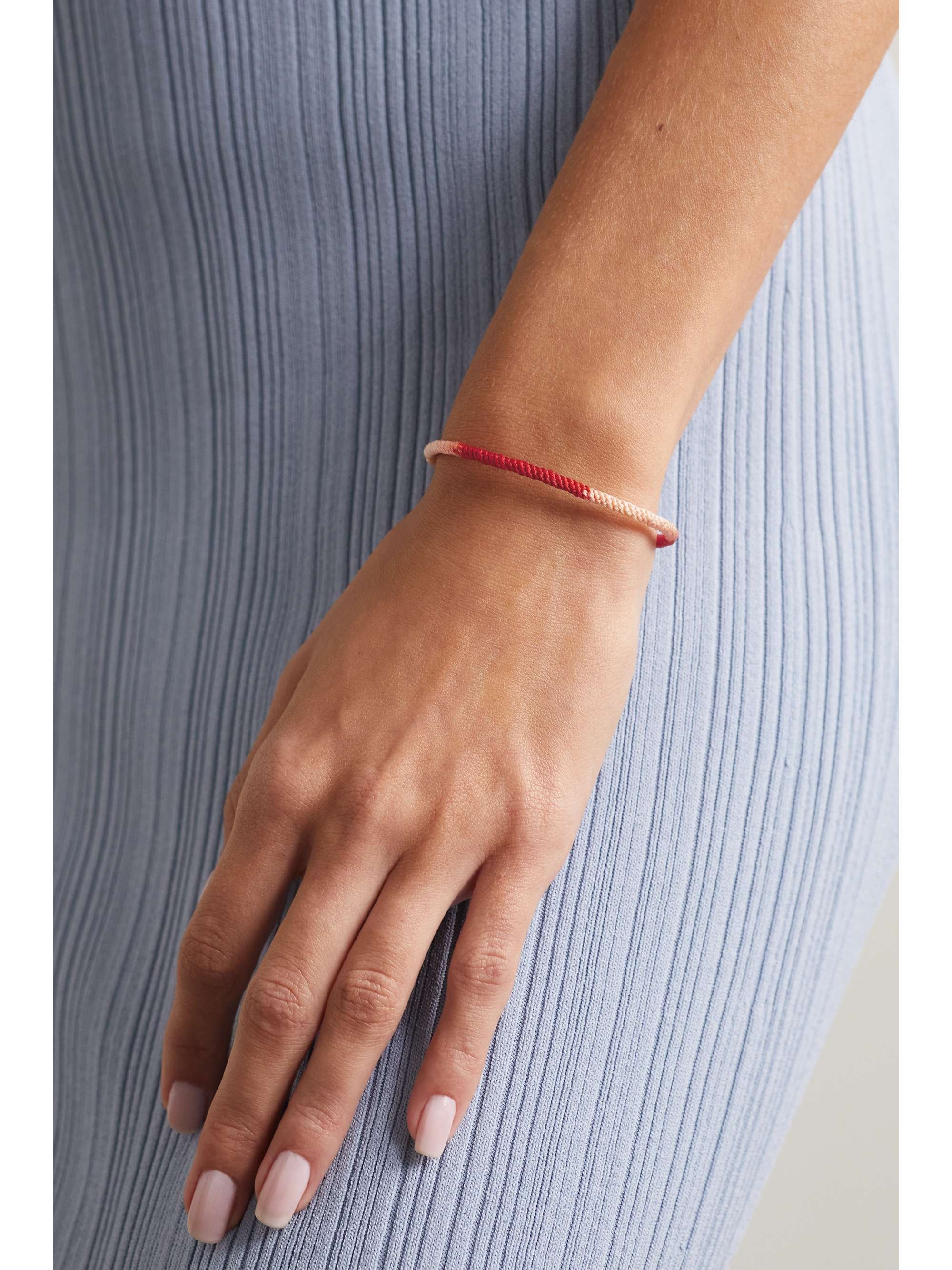 OLE LYNGGAARD COPENHAGEN Bracelet en or 18 carats (750/1000) et corde Life