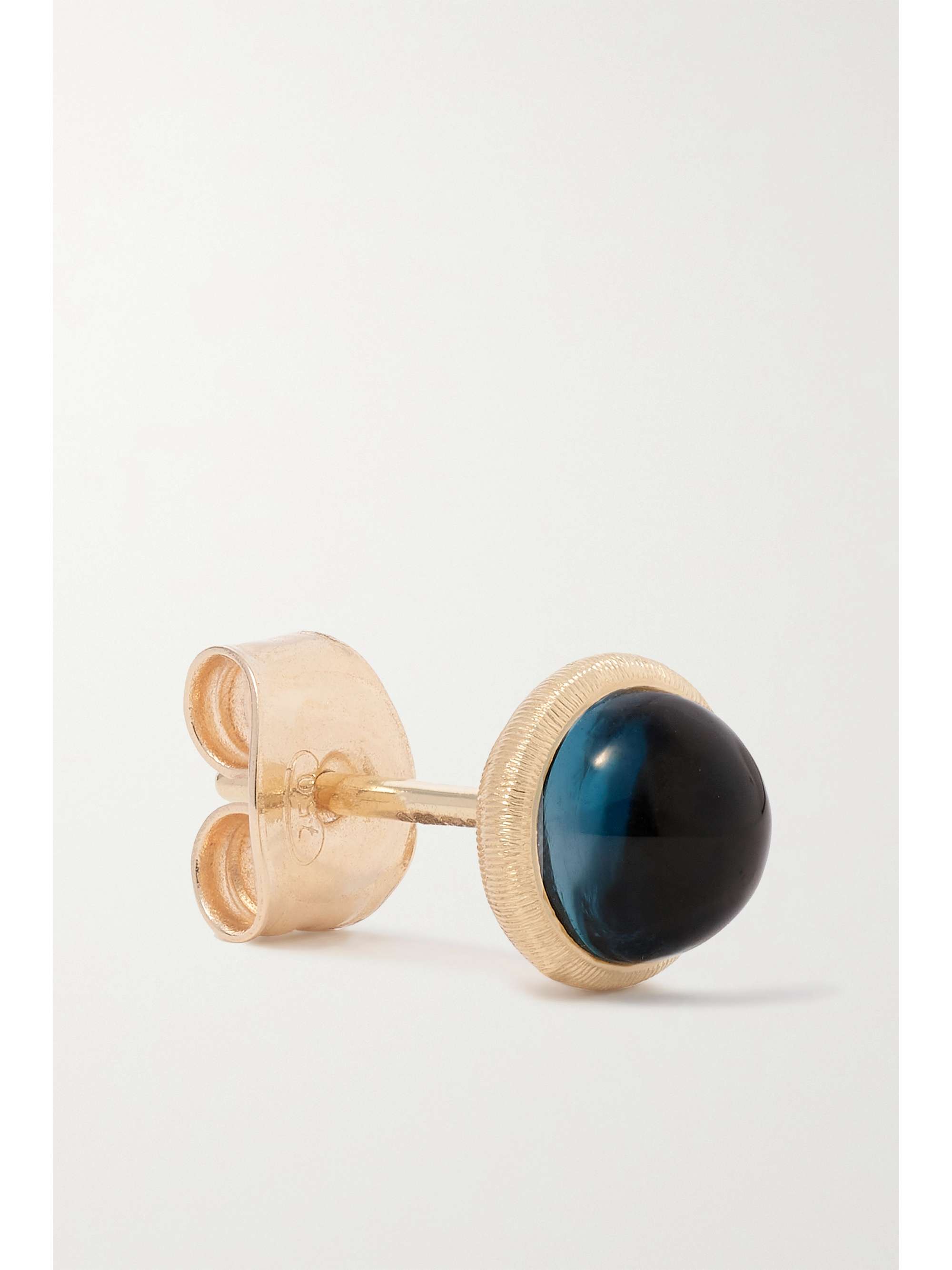 OLE LYNGGAARD COPENHAGEN Lotus 18-karat gold opal earrings