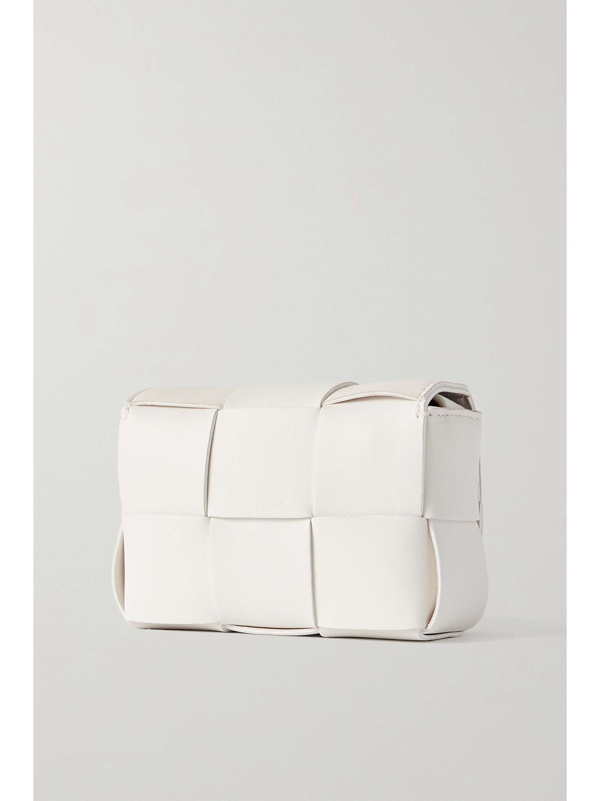 BOTTEGA VENETA Cassette mini intrecciato leather shoulder bag