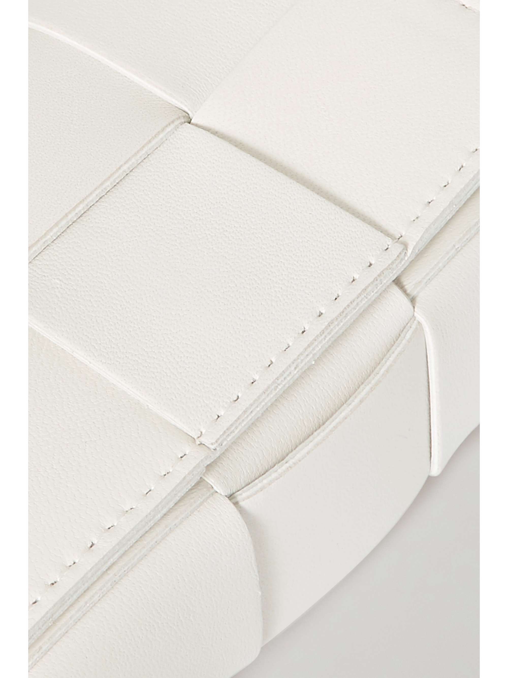 BOTTEGA VENETA Cassette mini intrecciato leather shoulder bag
