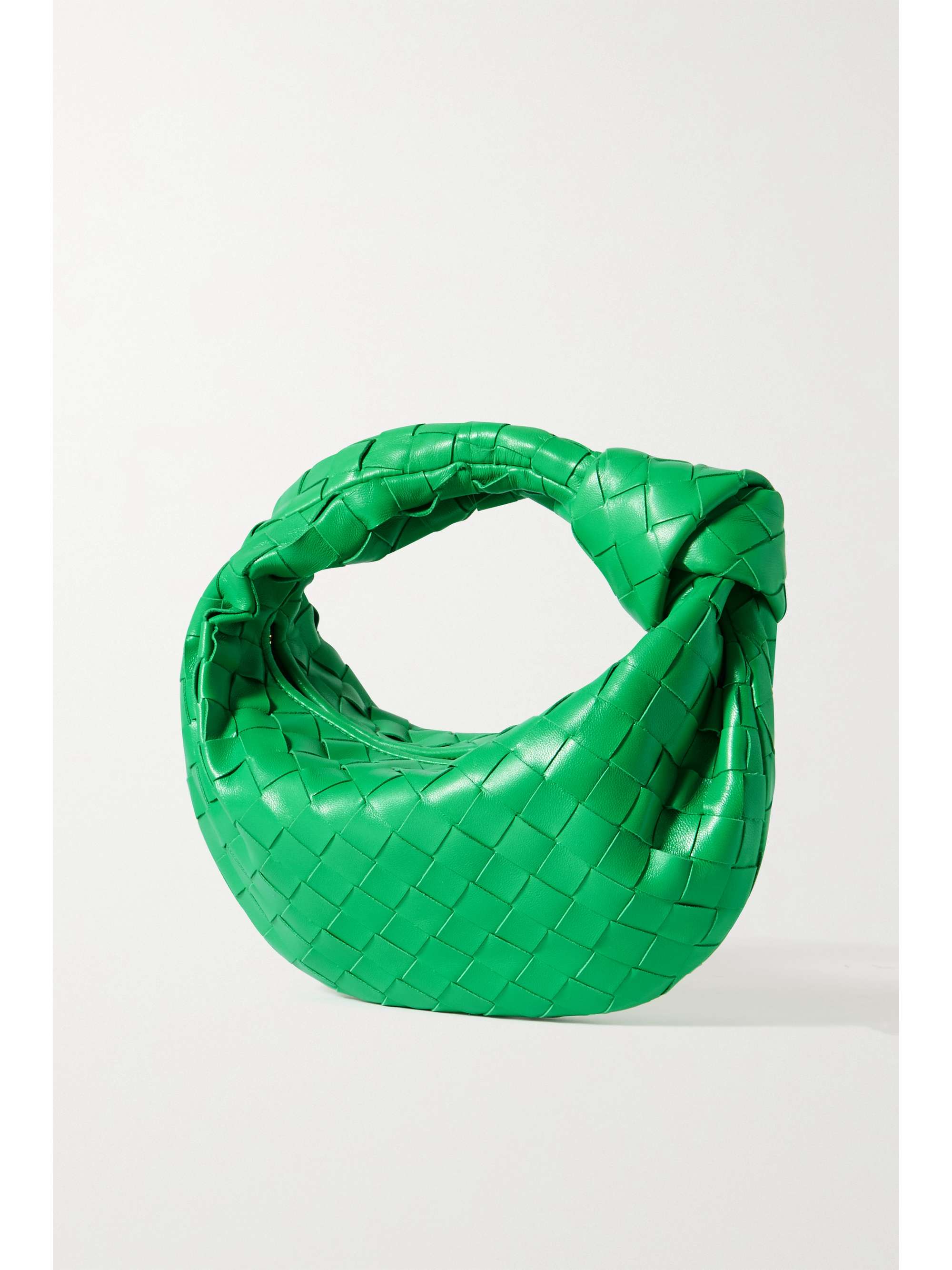 BOTTEGA VENETA Jodie mini knotted intrecciato leather tote