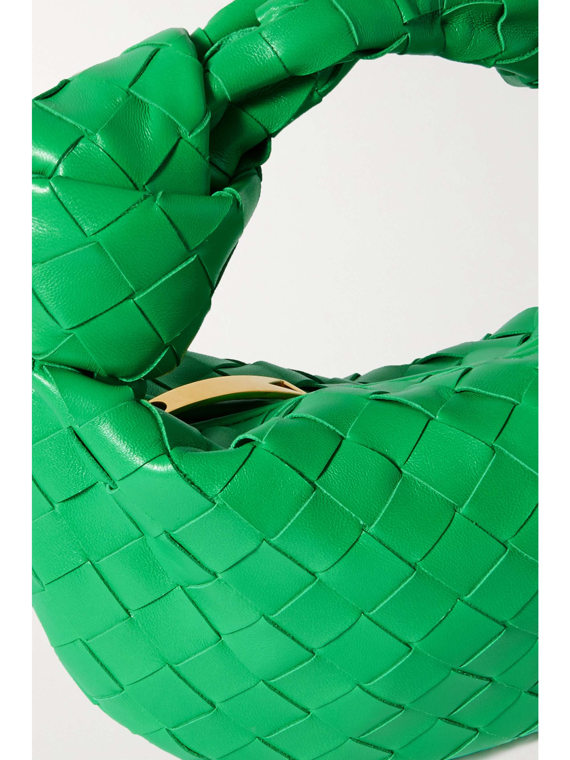 BOTTEGA VENETA Jodie mini knotted intrecciato leather tote