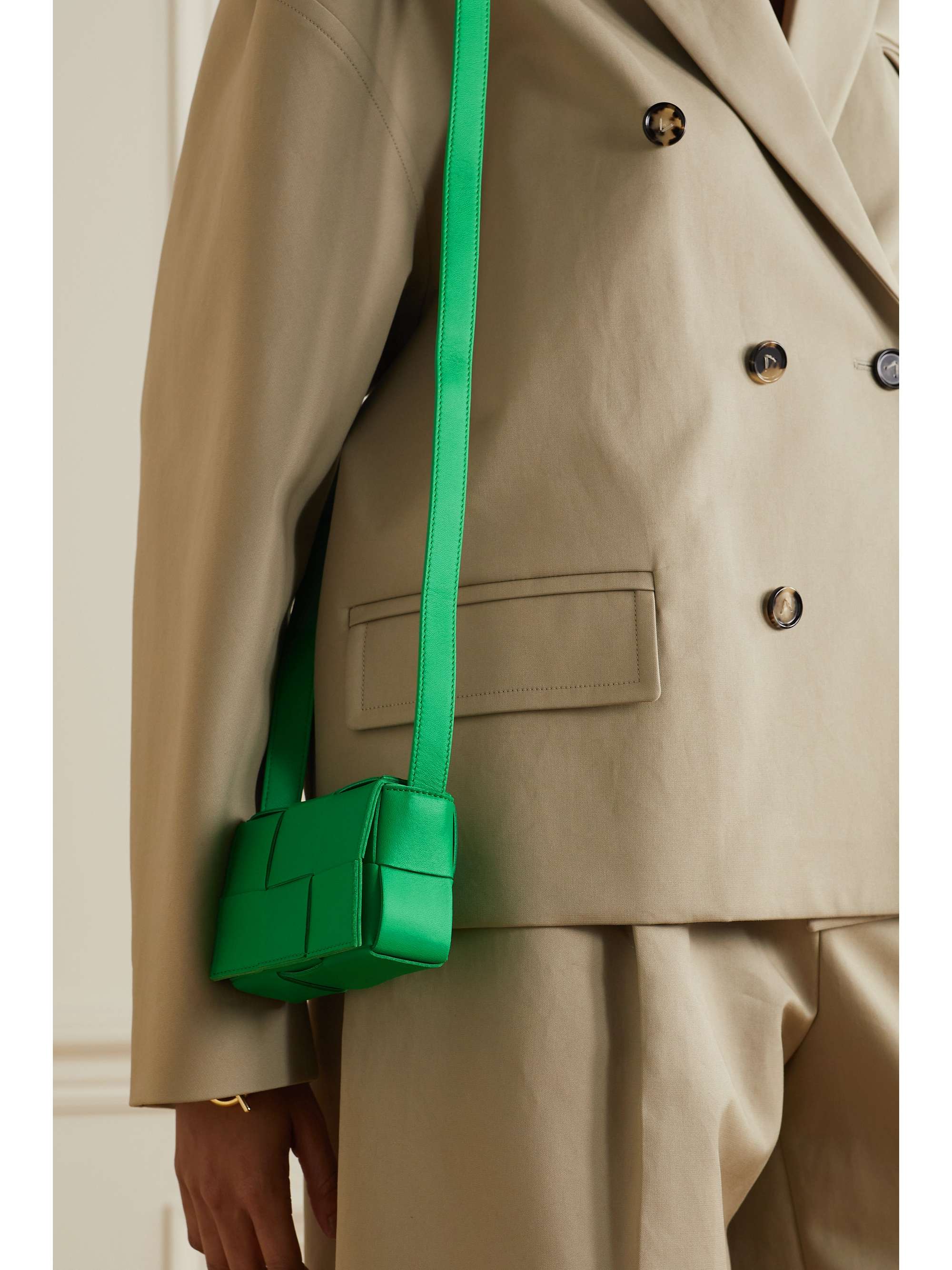 Bottega Veneta Shoulder Bag 'Small Loop' Parakeet