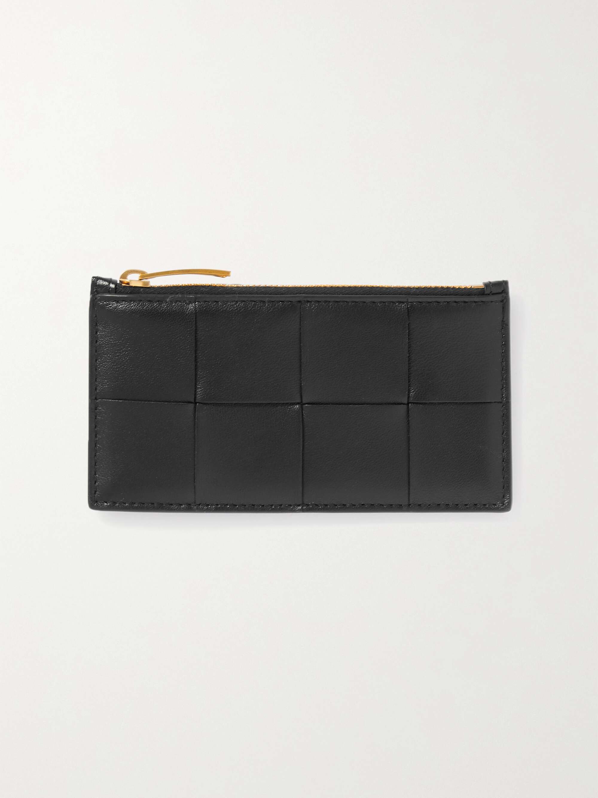 BOTTEGA VENETA Cassette intrecciato leather cardholder