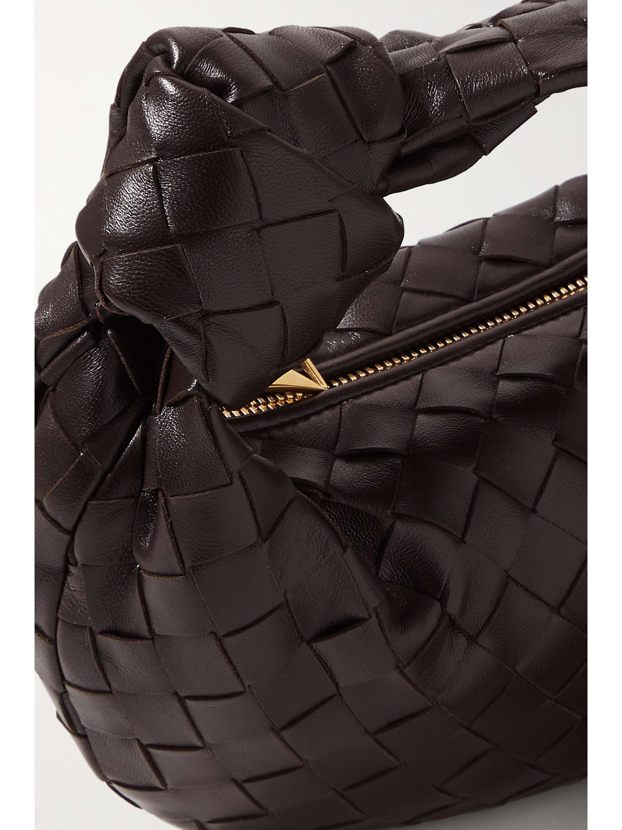 BOTTEGA VENETA Jodie mini knotted intrecciato leather tote
