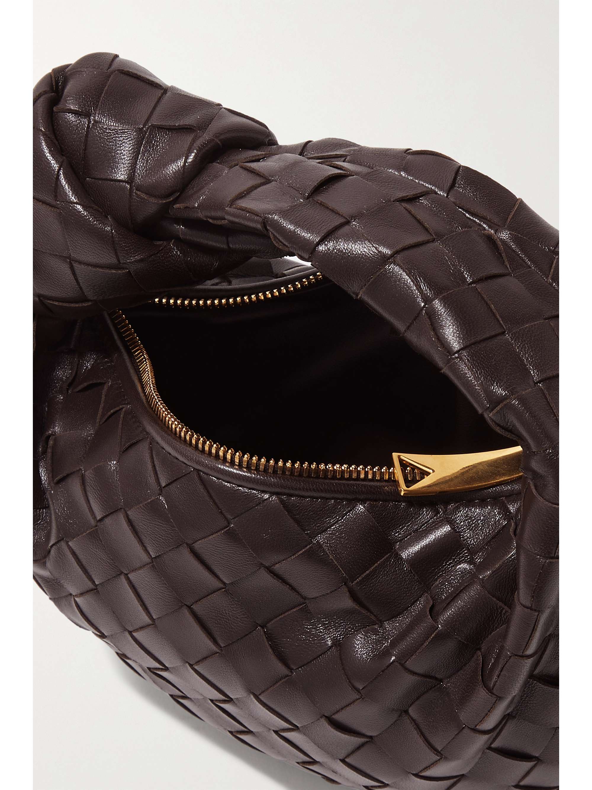 BOTTEGA VENETA Jodie mini knotted intrecciato leather tote