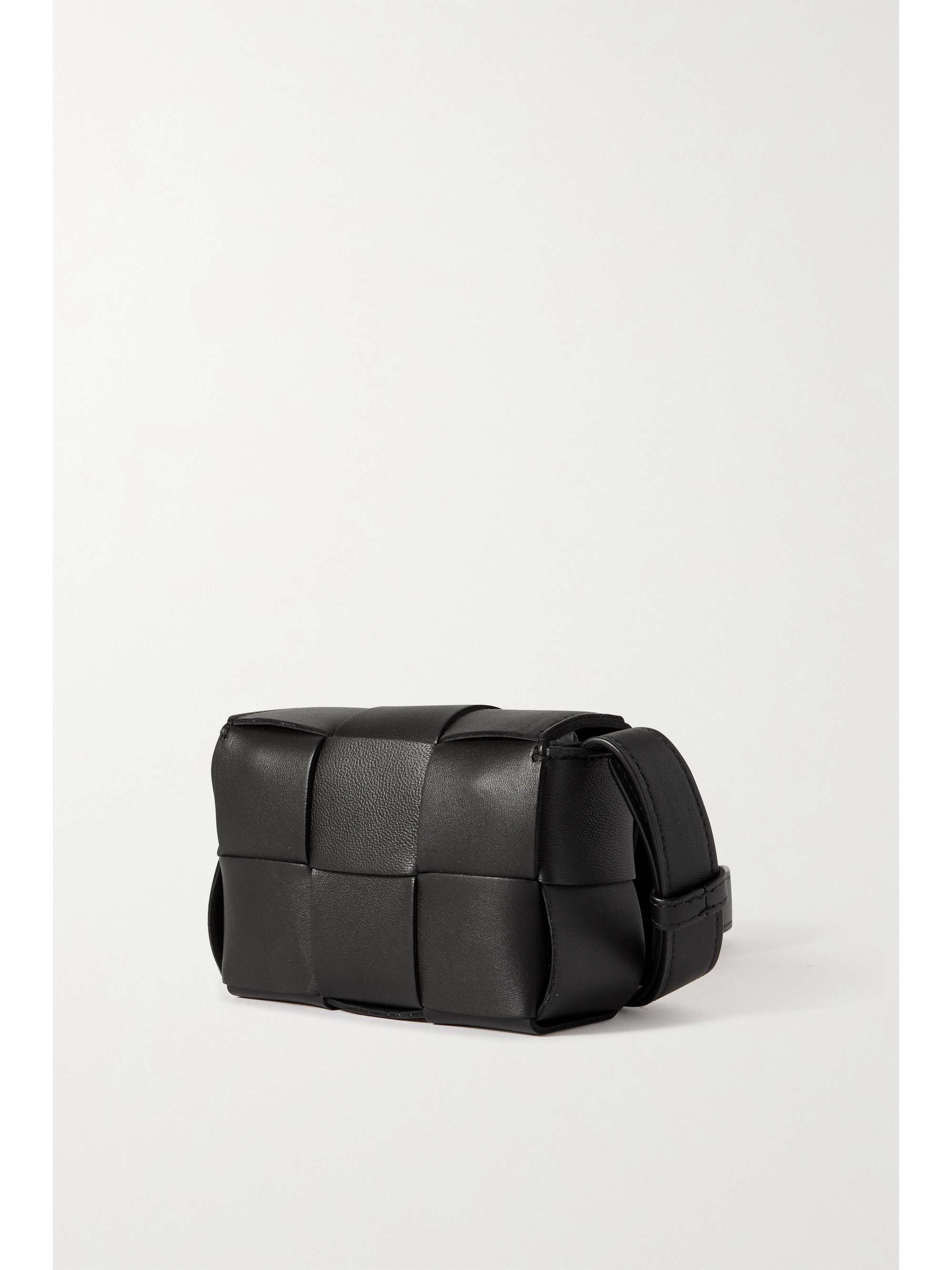 BOTTEGA VENETA Cassette mini intrecciato leather shoulder bag