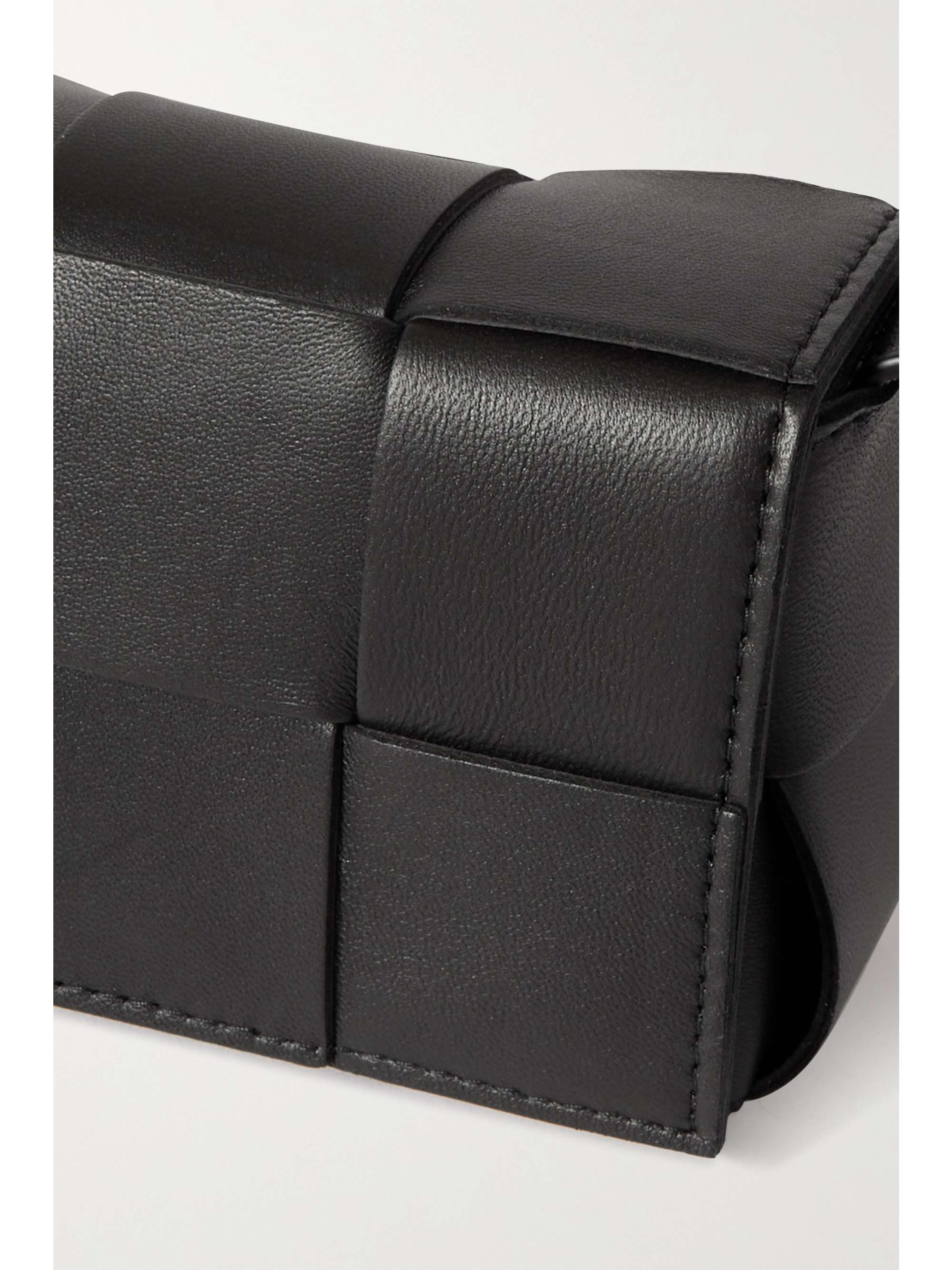 BOTTEGA VENETA Cassette mini intrecciato leather shoulder bag