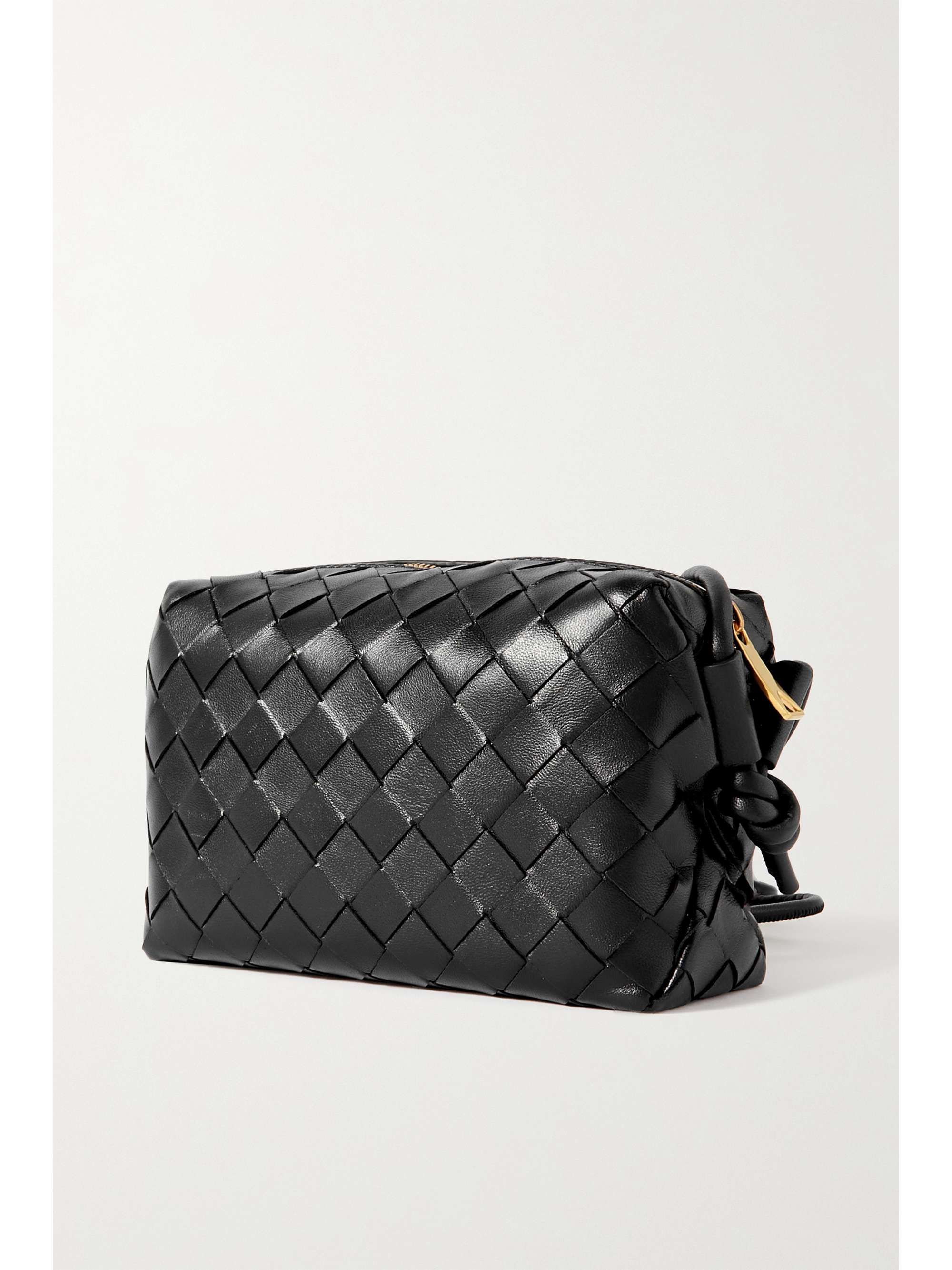 BOTTEGA VENETA Loop mini intrecciato leather shoulder bag | NET-A-PORTER