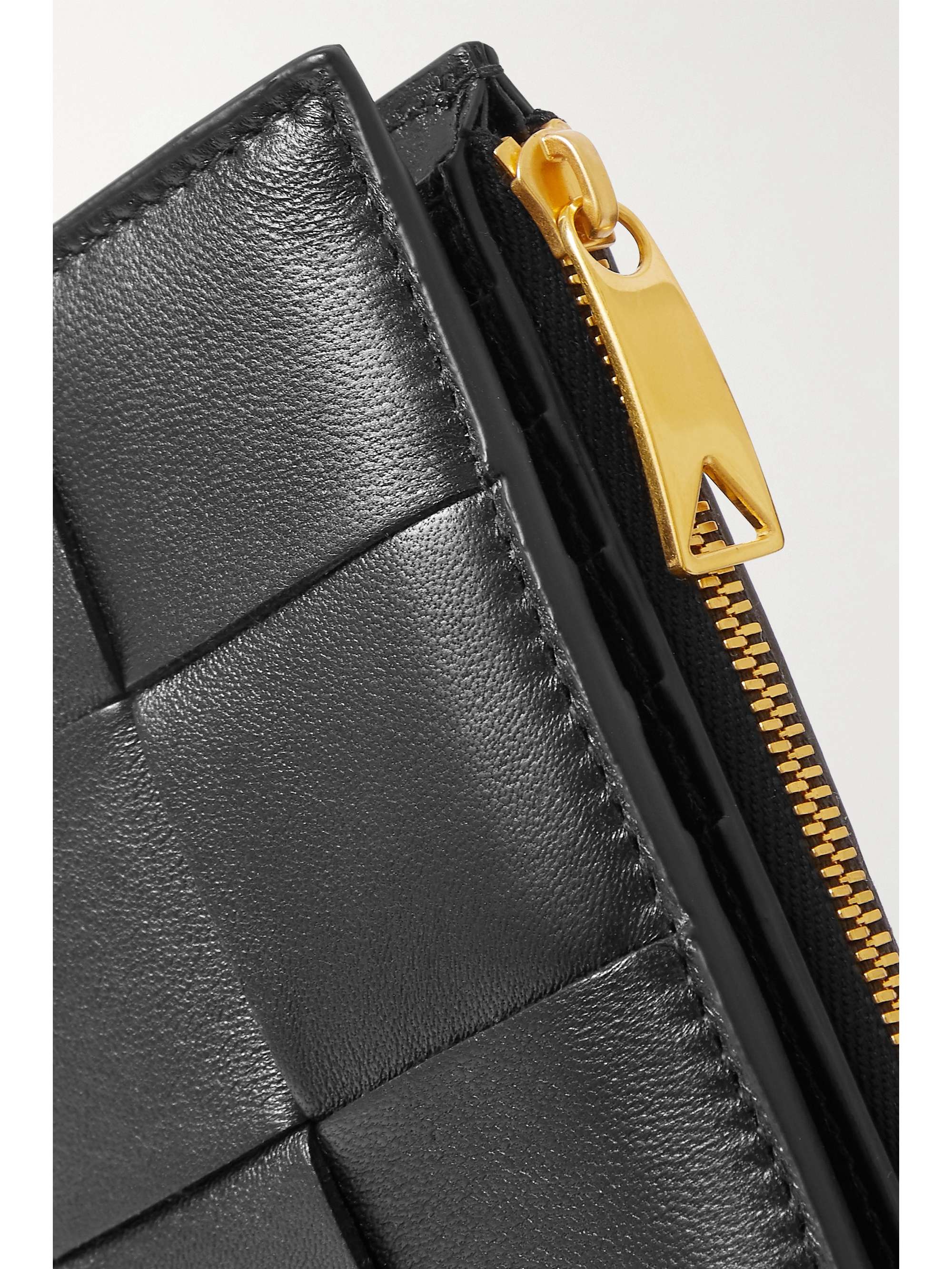 BOTTEGA VENETA Cassette intrecciato leather wallet
