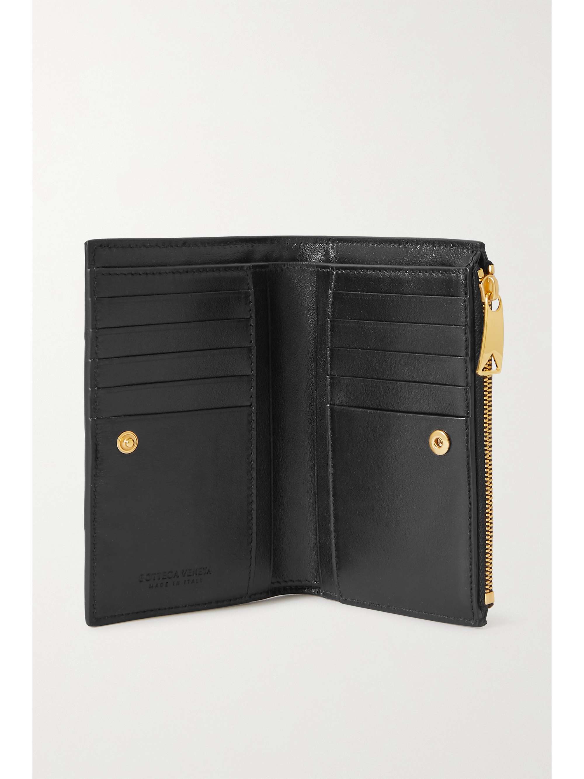 BOTTEGA VENETA Cassette intrecciato leather wallet