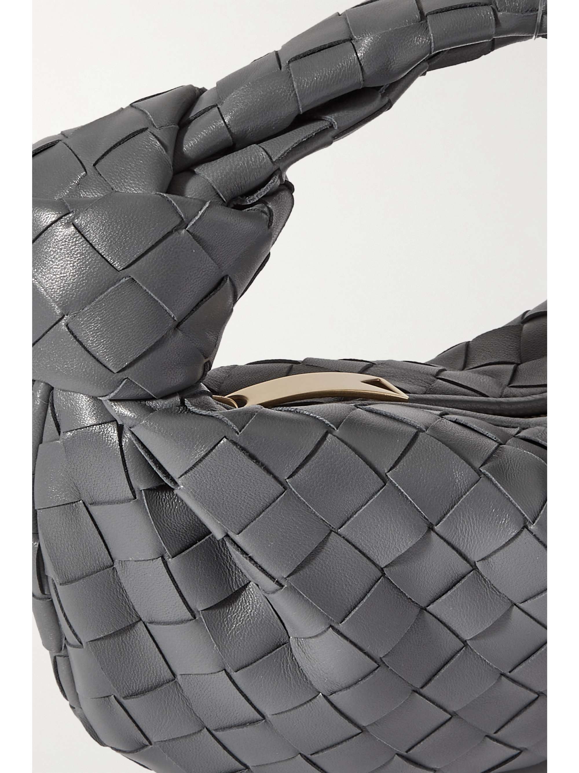 BOTTEGA VENETA Jodie mini knotted intrecciato leather tote